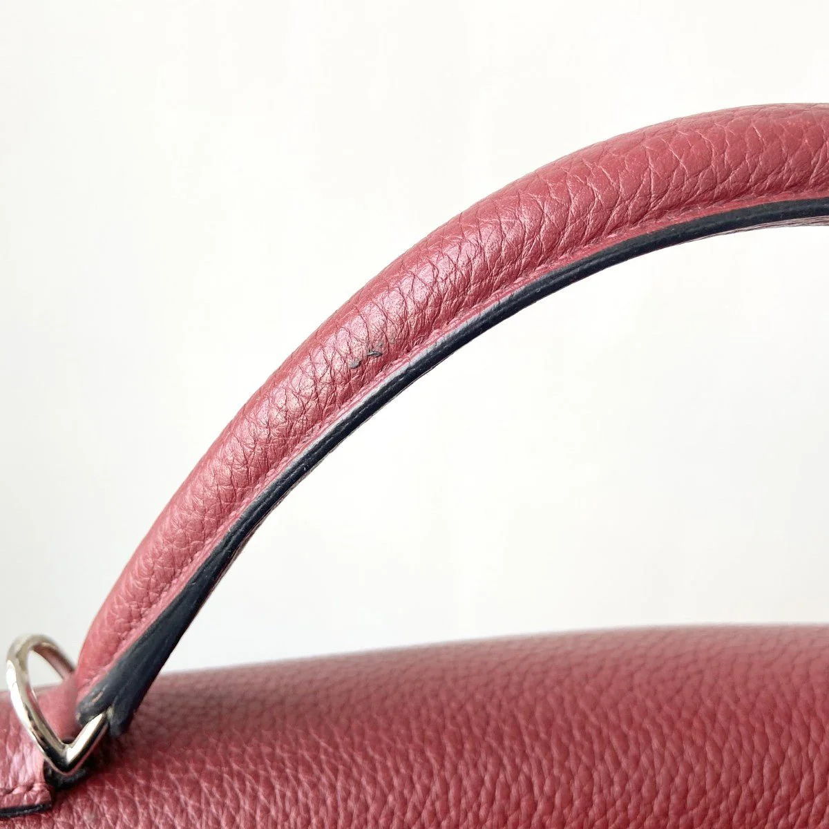 Hermès Kelly 40cm – Rouge Clémence Leather with Palladium Hardware | Authentic Preloved - Image 15