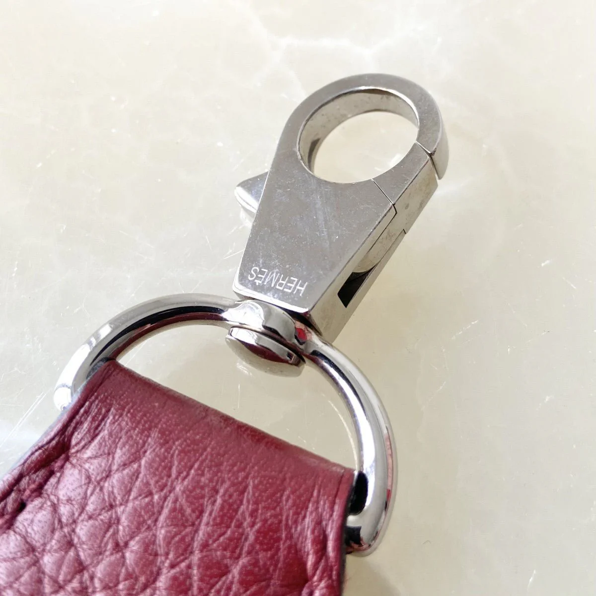 Hermès Kelly 40cm – Rouge Clémence Leather with Palladium Hardware | Authentic Preloved - Image 25