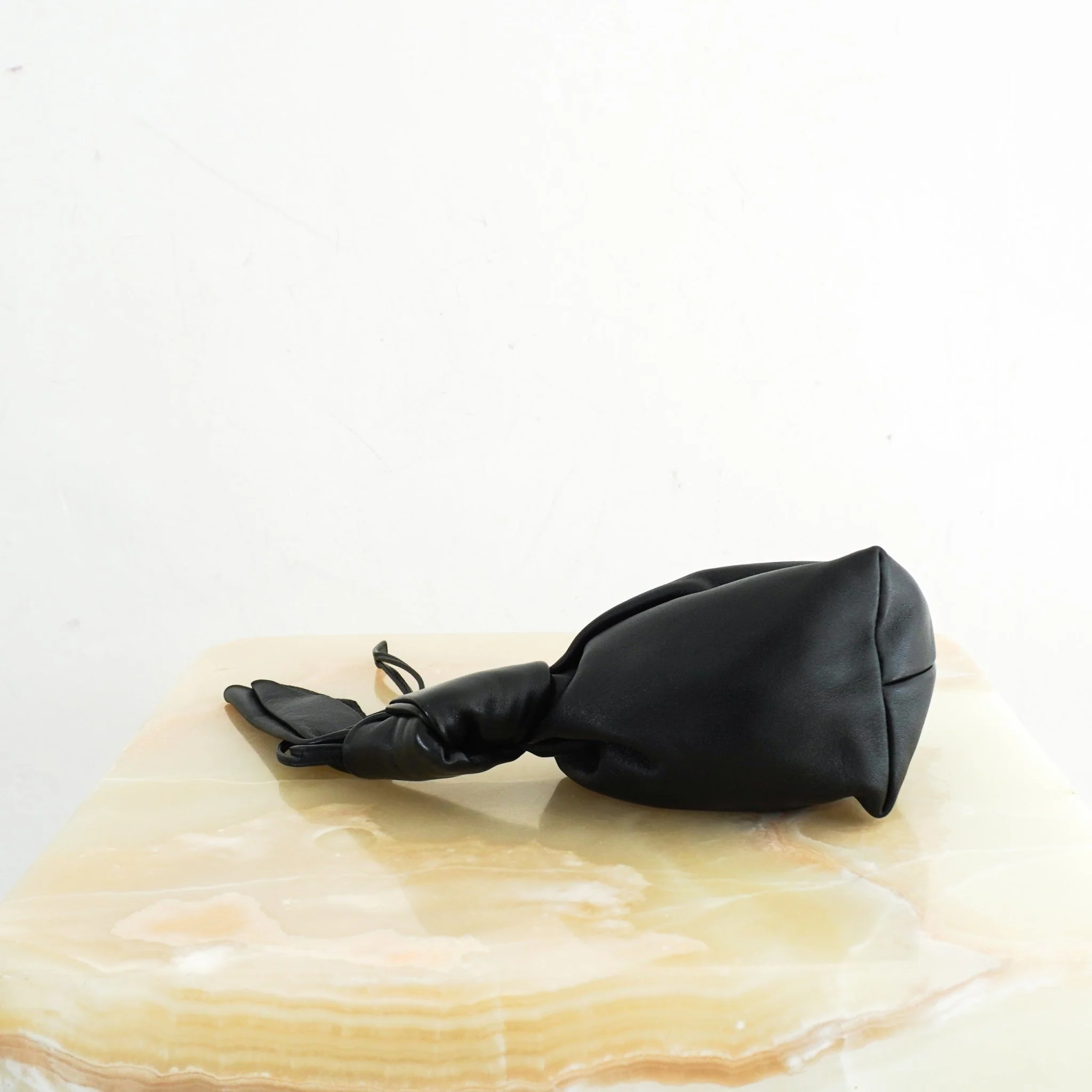 Jil Sander Black Knot Evening Pouch RRP £1350 | Authentic Preloved - Image 6