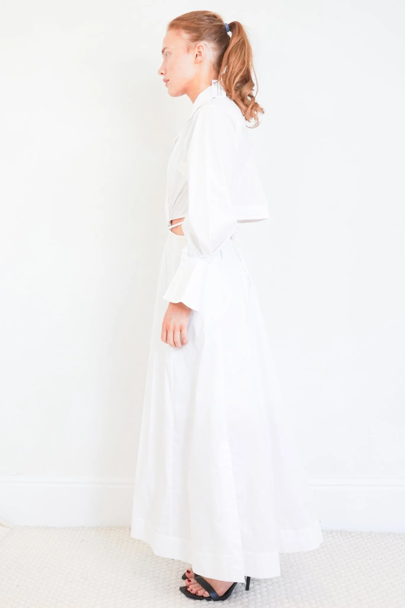 Jonathan Simkhai White Shirt Dress RRP £375 | Authentic Preloved - Image 2