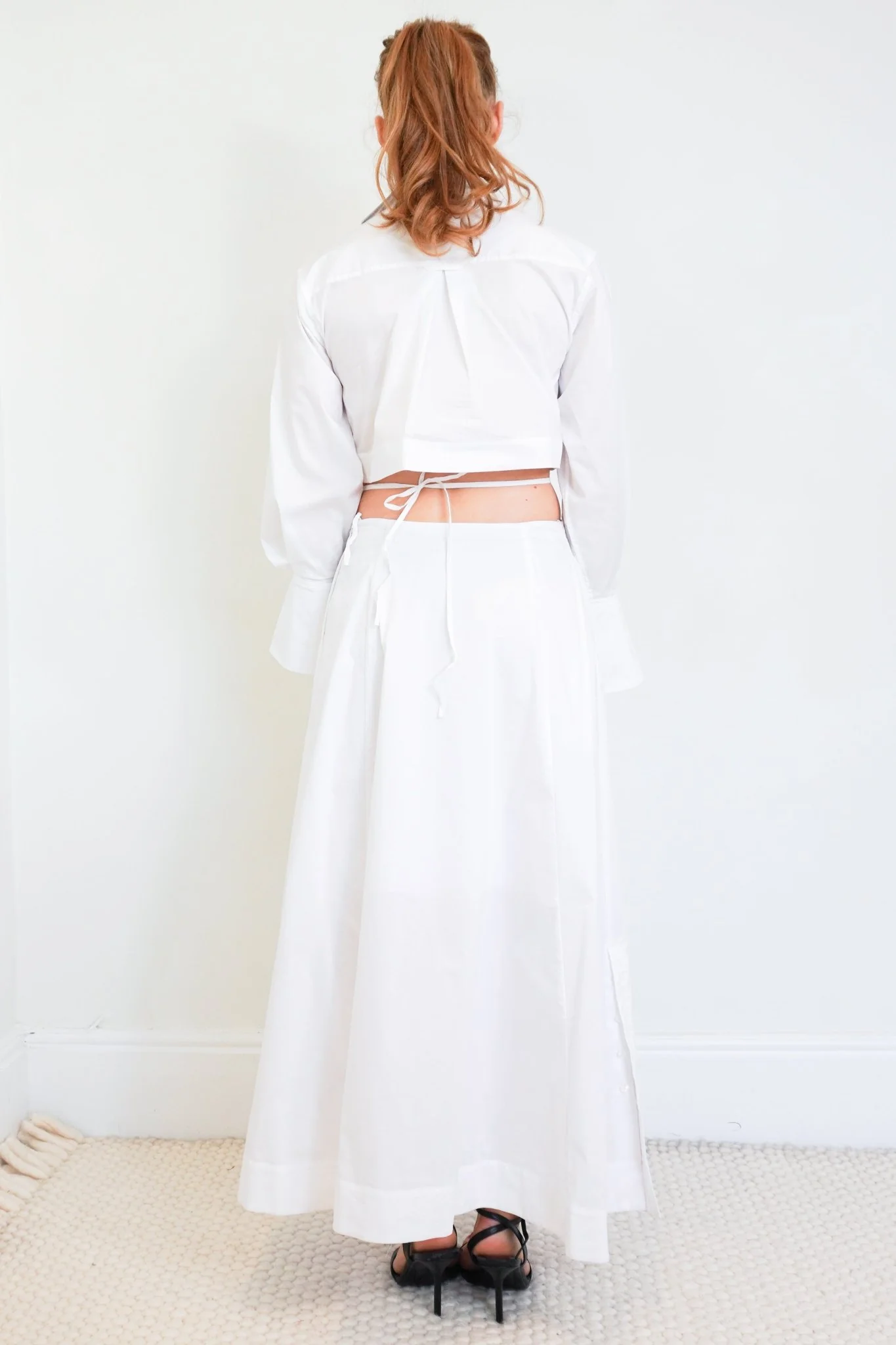 Jonathan Simkhai White Shirt Dress RRP £375 | Authentic Preloved - Image 3