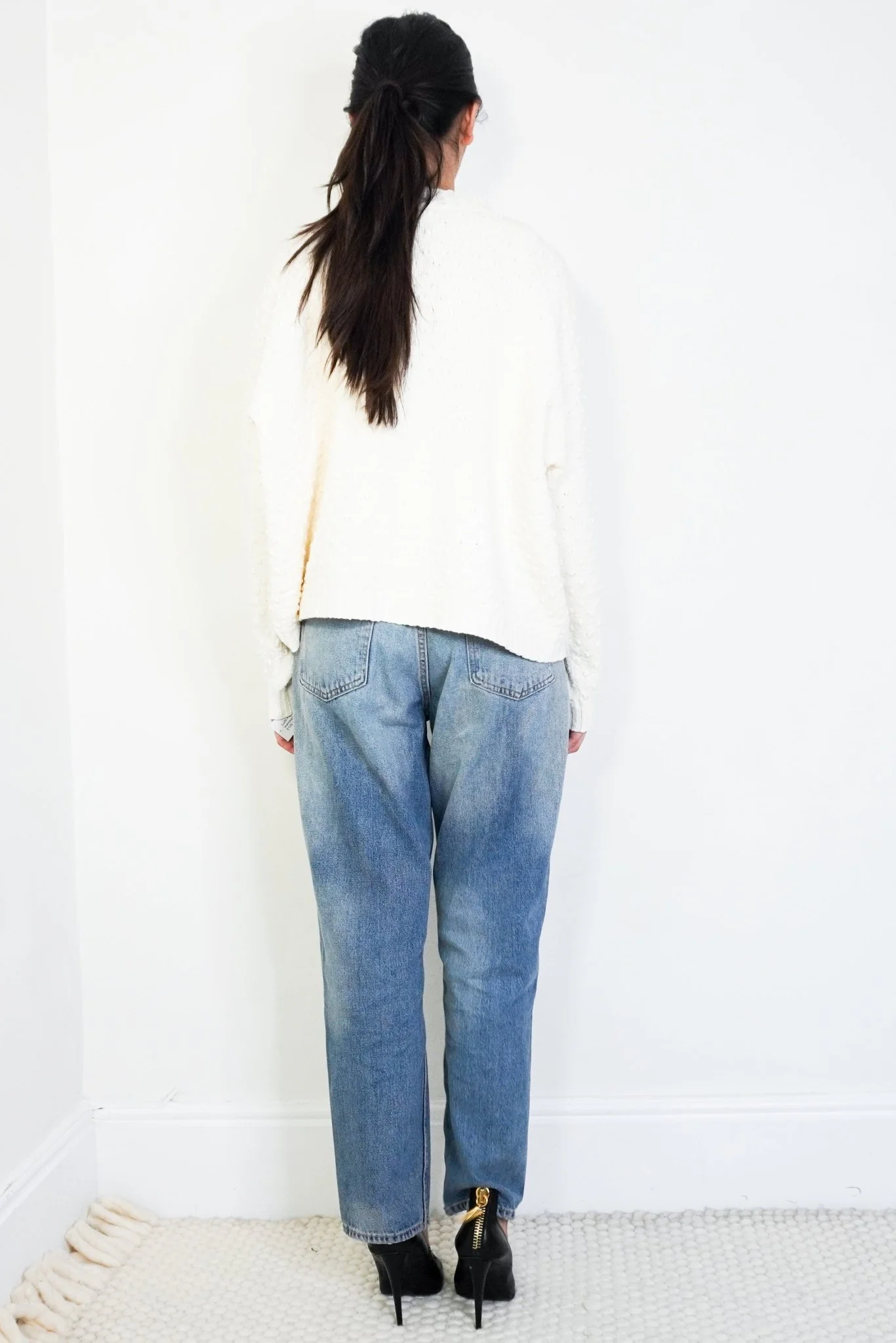 Lauren Manoogian Cream Jumper RRP £300 | Authentic Preloved - Image 3