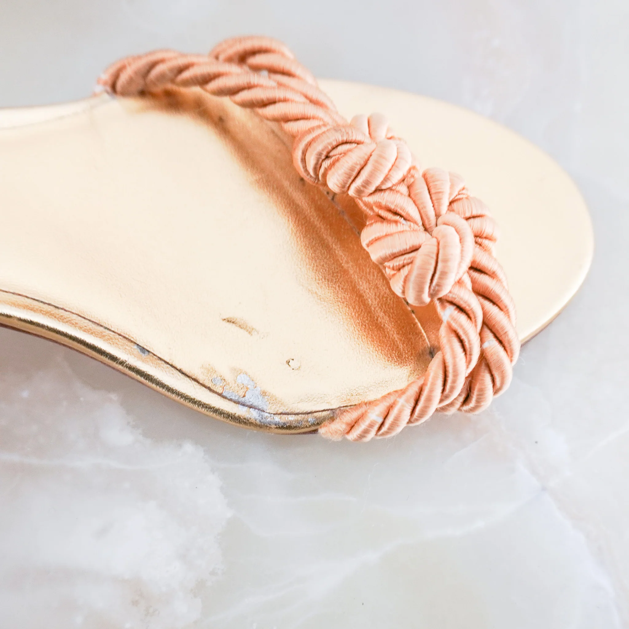 Le Monde de Beryl Gold Metallic High Heel | Authentic Preloved FINAL SALE - Image 7