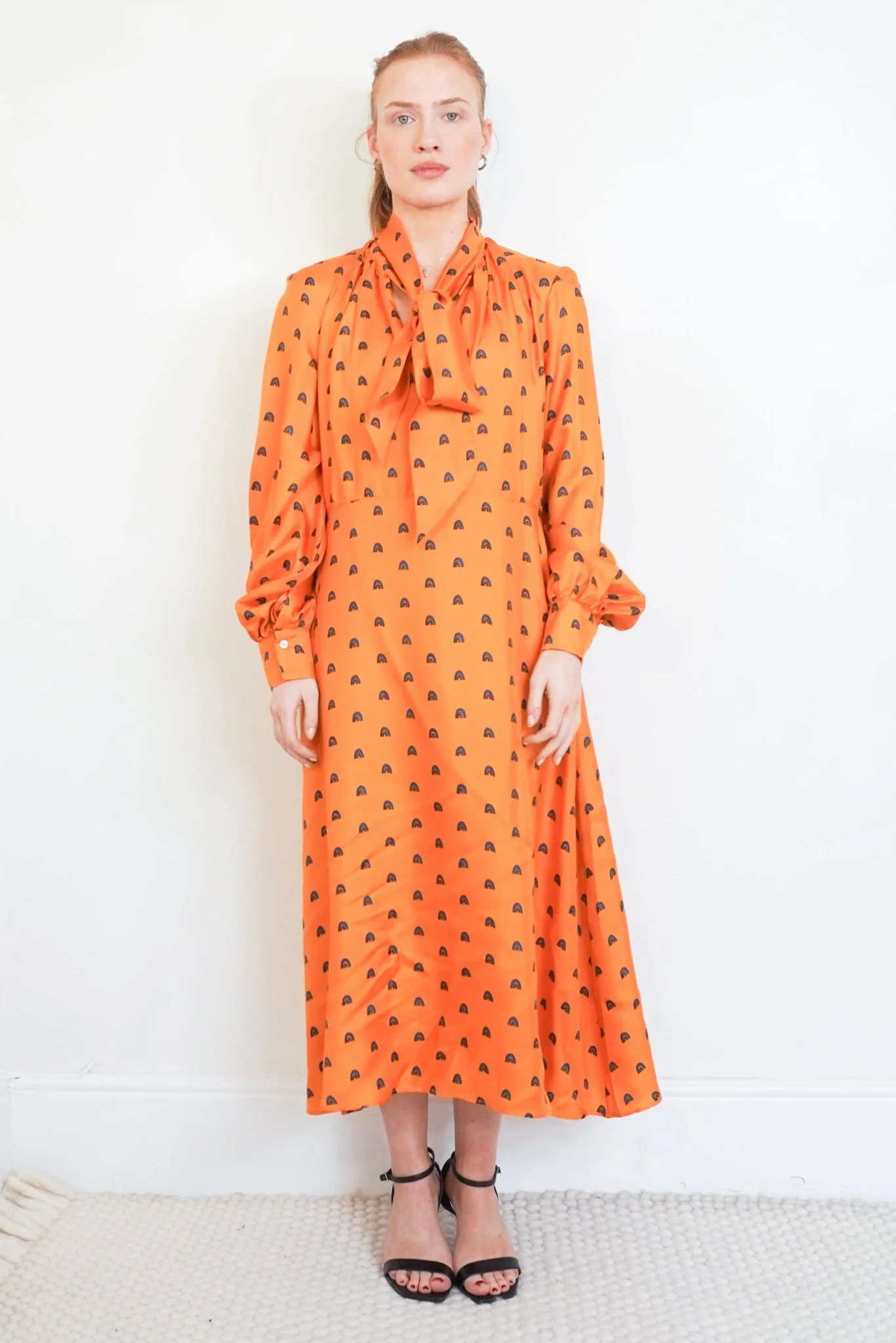 Lisou London Orange Dress RRP £350| Authentic & Preloved