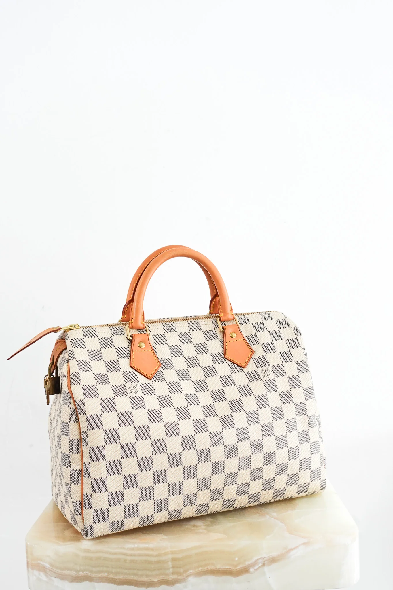 Louis Vuitton Damier Azur Speedy 30 Bag RRP £1390 | Authentic Preloved