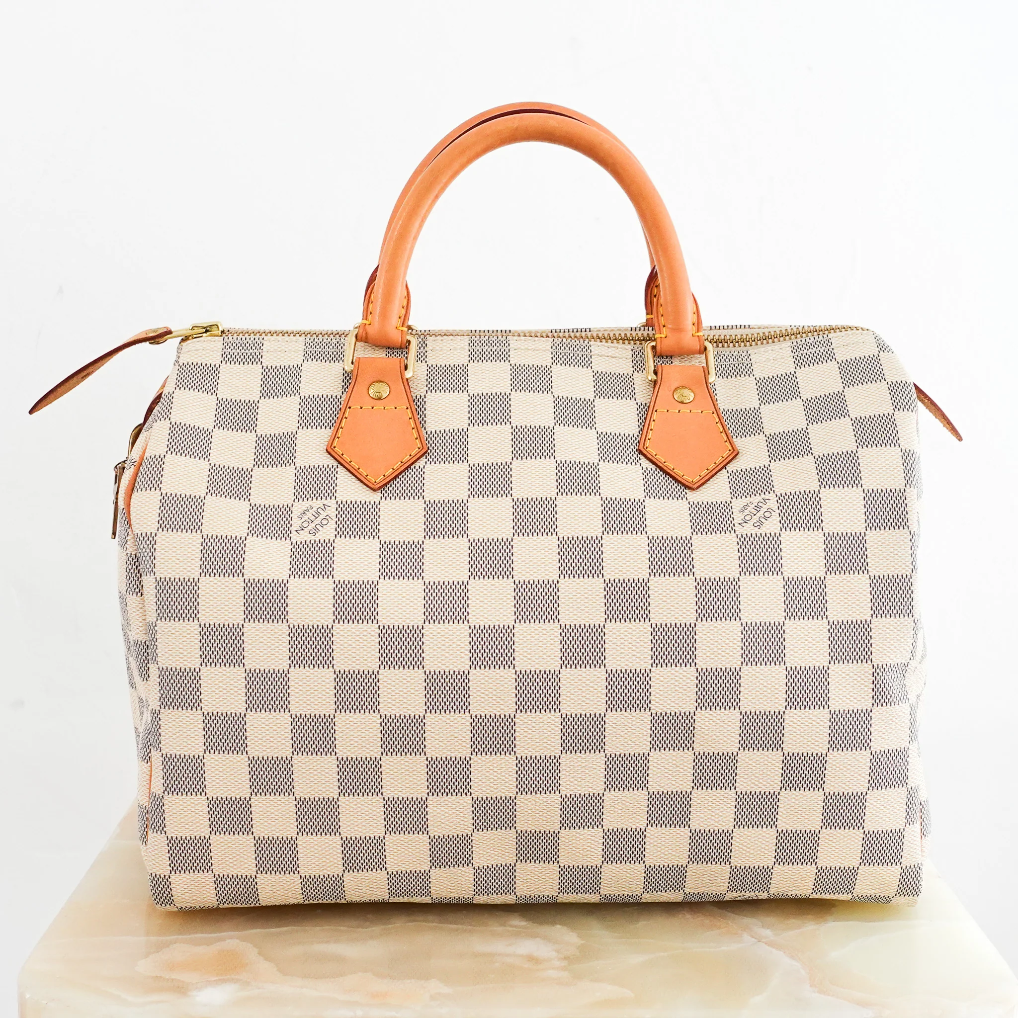 Louis Vuitton Damier Azur Speedy 30 Bag RRP £1390 | Authentic Preloved - Image 2