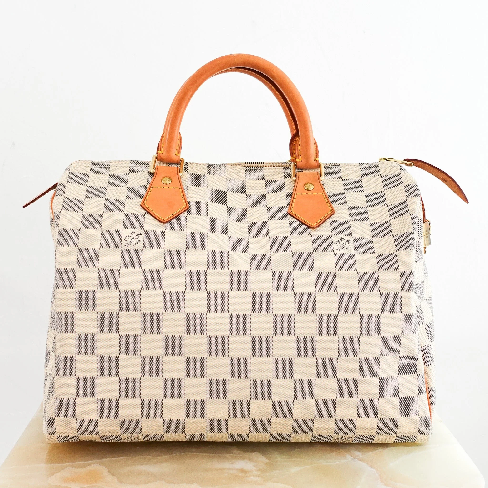 Louis Vuitton Damier Azur Speedy 30 Bag RRP £1390 | Authentic Preloved - Image 5
