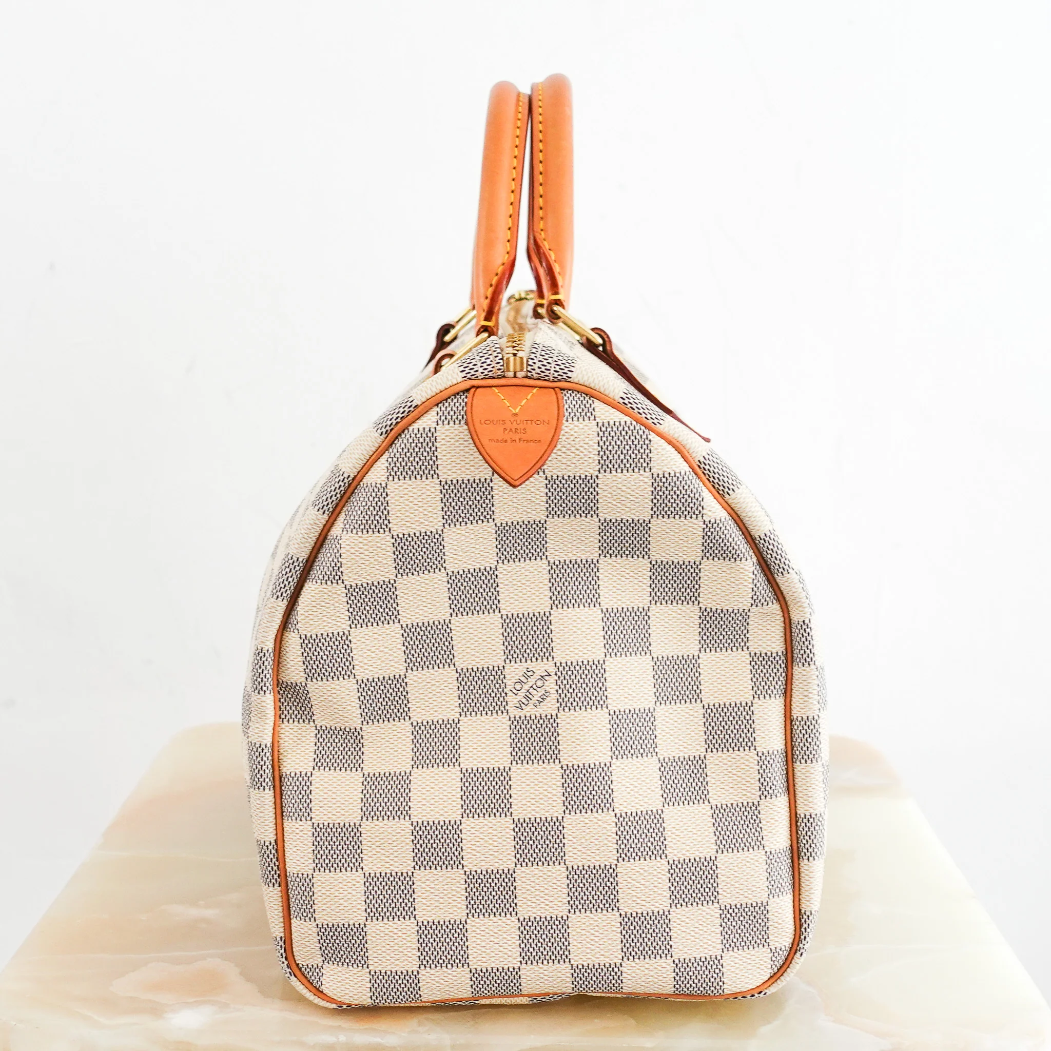 Louis Vuitton Damier Azur Speedy 30 Bag RRP £1390 | Authentic Preloved - Image 6