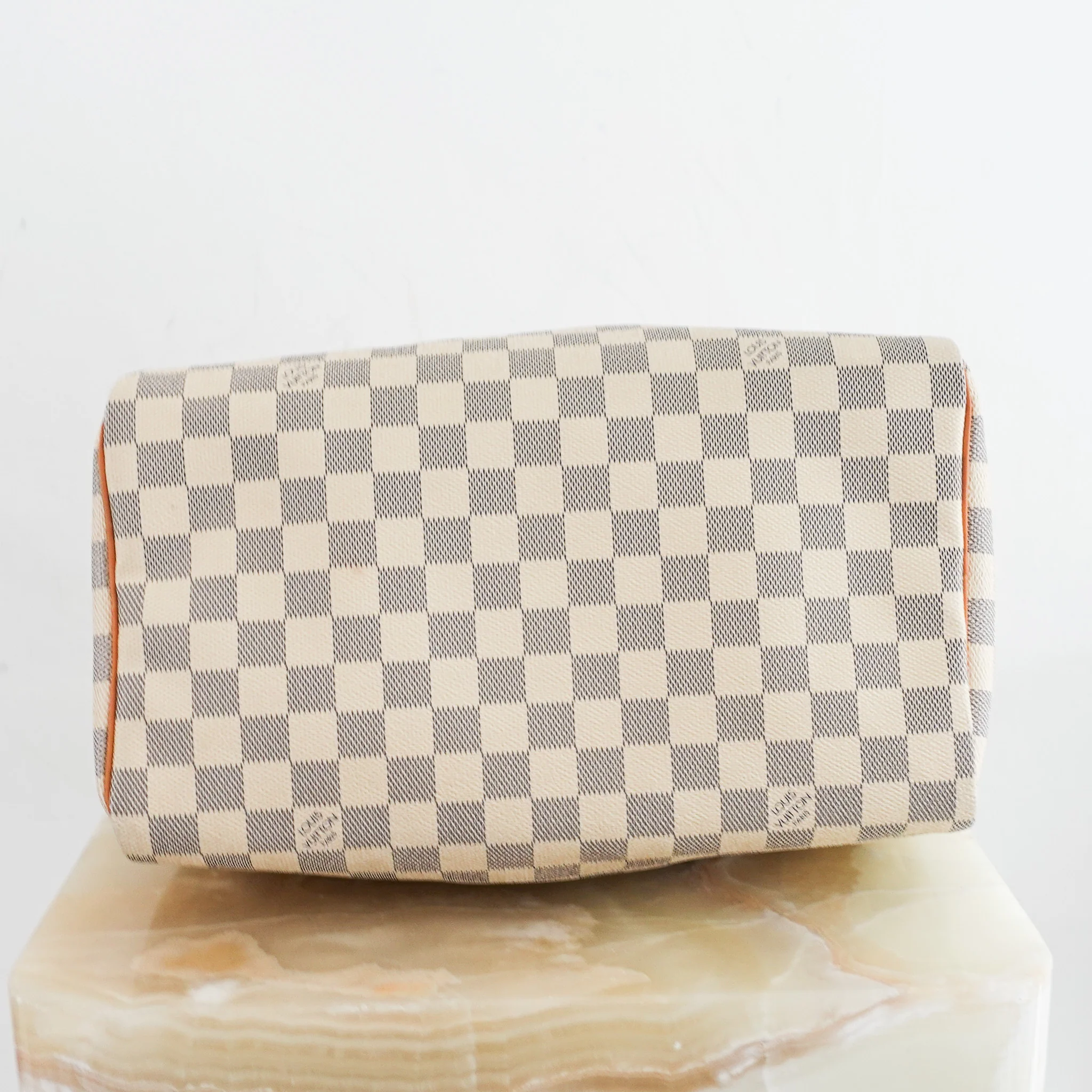 Louis Vuitton Damier Azur Speedy 30 Bag RRP £1390 | Authentic Preloved - Image 9