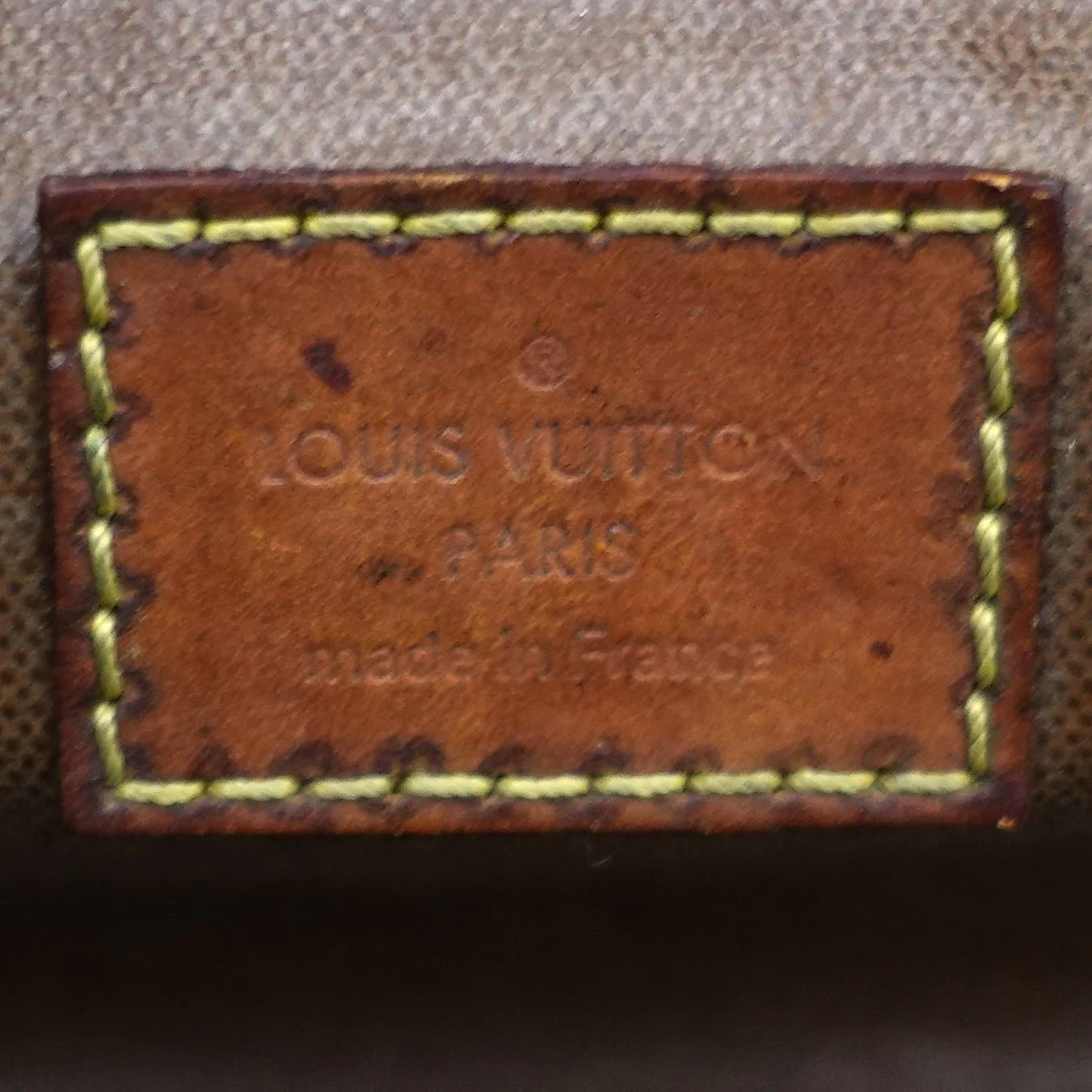 Louis Vuitton Canvas Wash Bag RRP £840 | Authentic Preloved [final sale] - Image 13