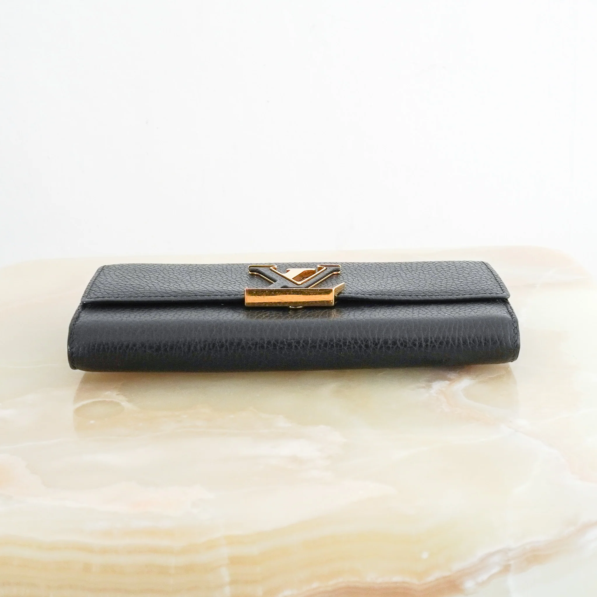 Louis Vuitton Capucines Wallet in Black RRP £1010 | Authentic Preloved - Image 12