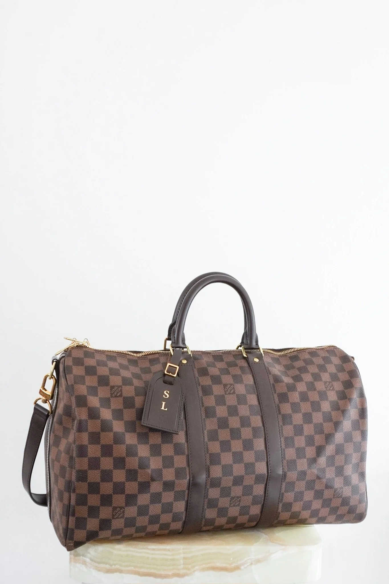 Louis Vuitton Damier Keepall Bandoulière 45 Bag RRP £1960 | Authentic Preloved