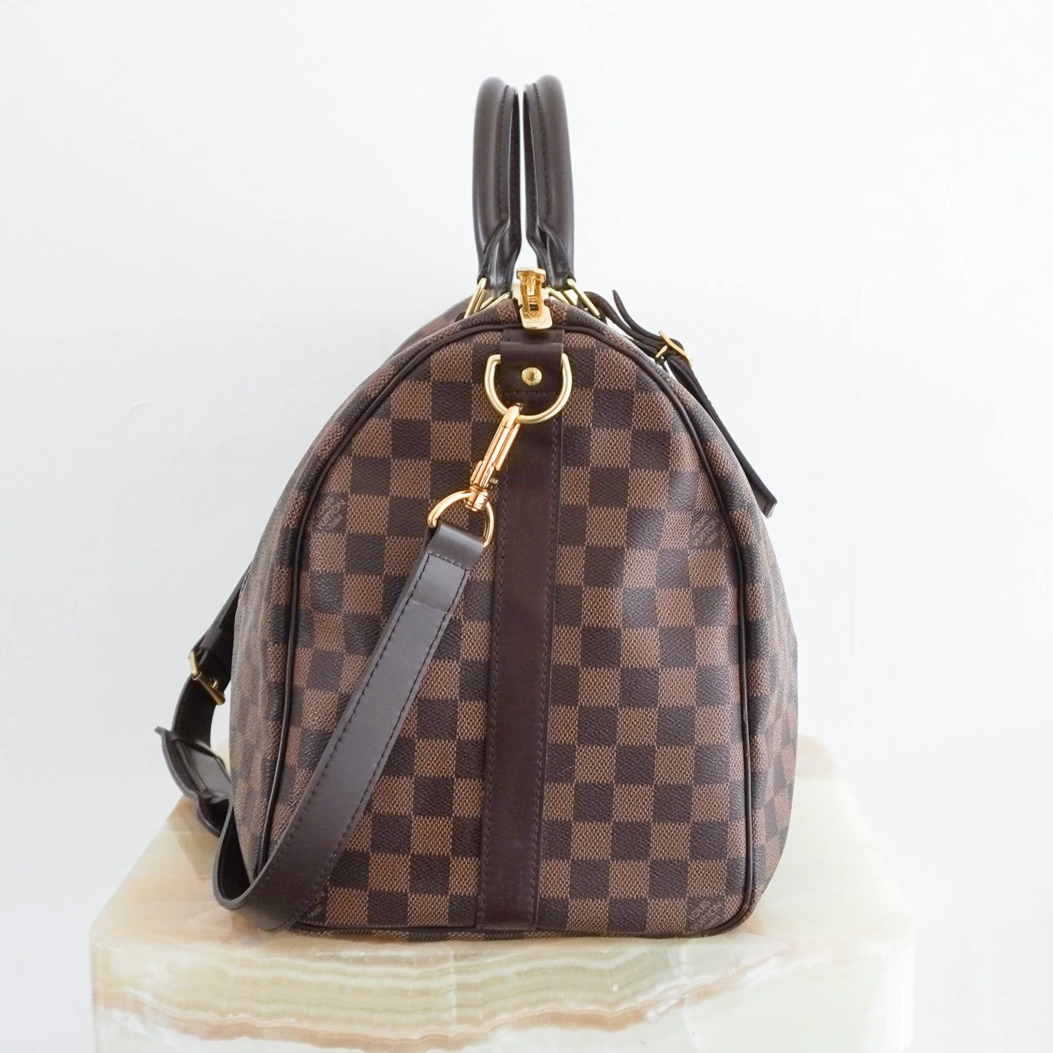 Louis Vuitton Damier Keepall Bandoulière 45 Bag RRP £1960 | Authentic Preloved - Image 2