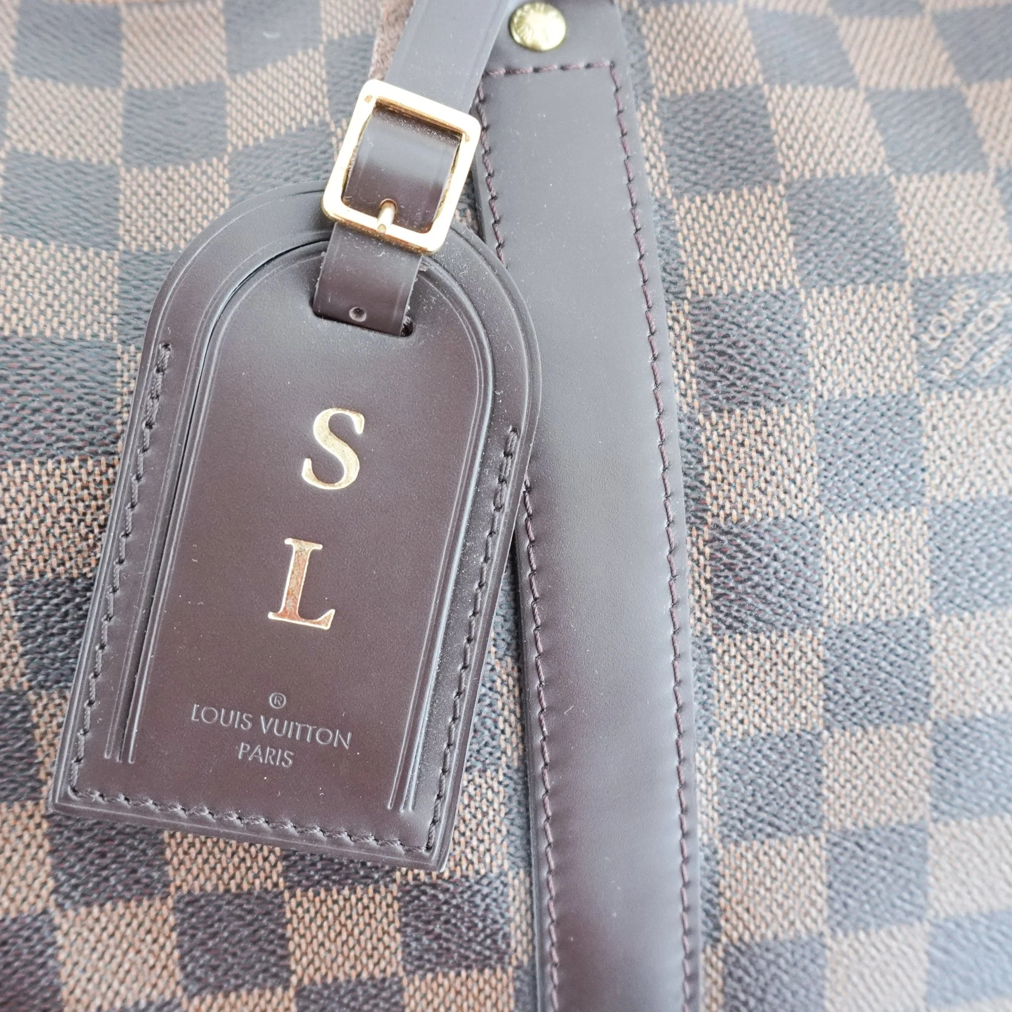 Louis Vuitton Damier Keepall Bandoulière 45 Bag RRP £1960 | Authentic Preloved - Image 6