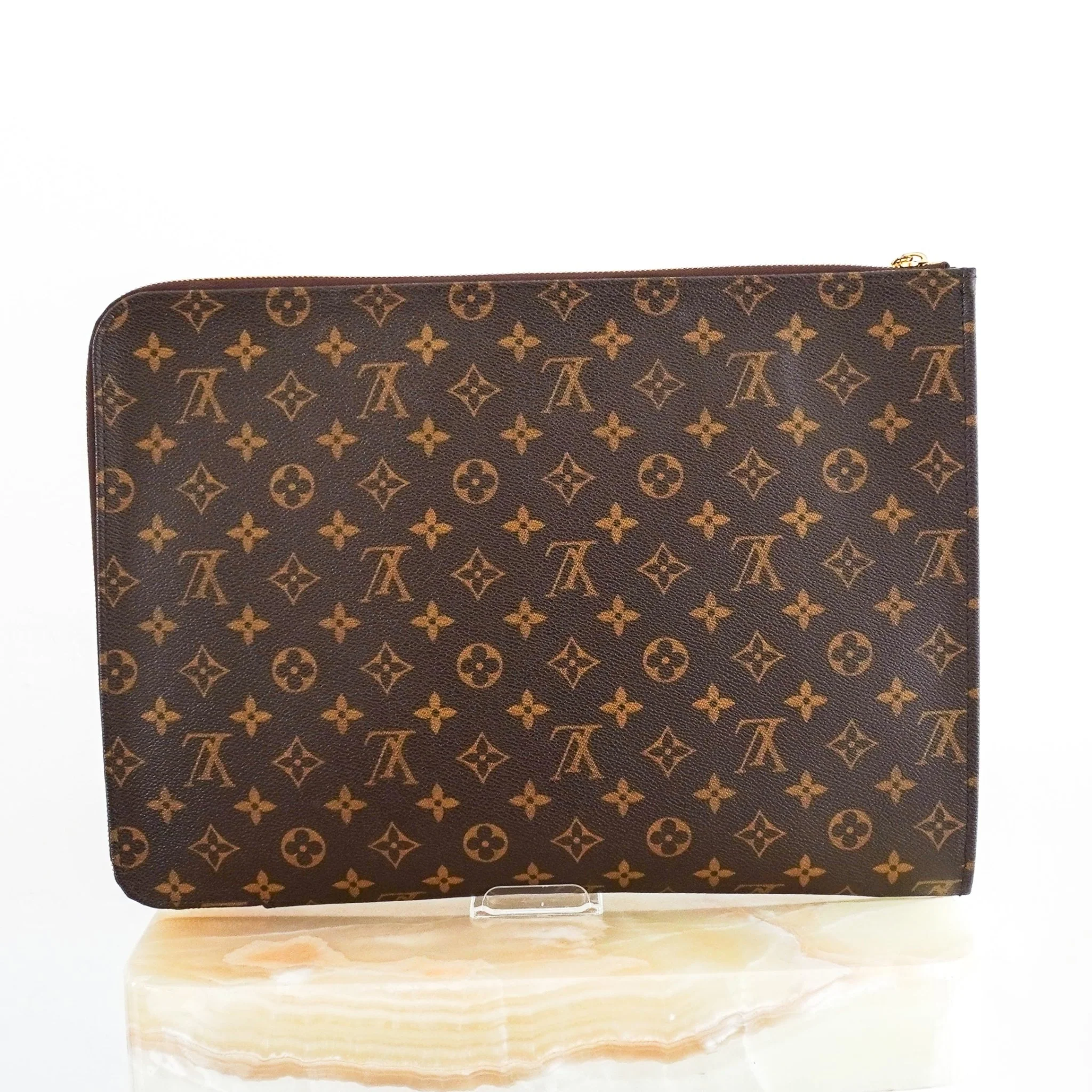 Louis Vuitton Monogram Canvas Laptop Case | Authentic Preloved - Image 3