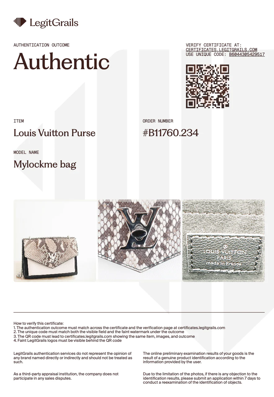 Louis Vuitton Mylockme Bag RRP £2000 | Authentic Preloved - Image 13