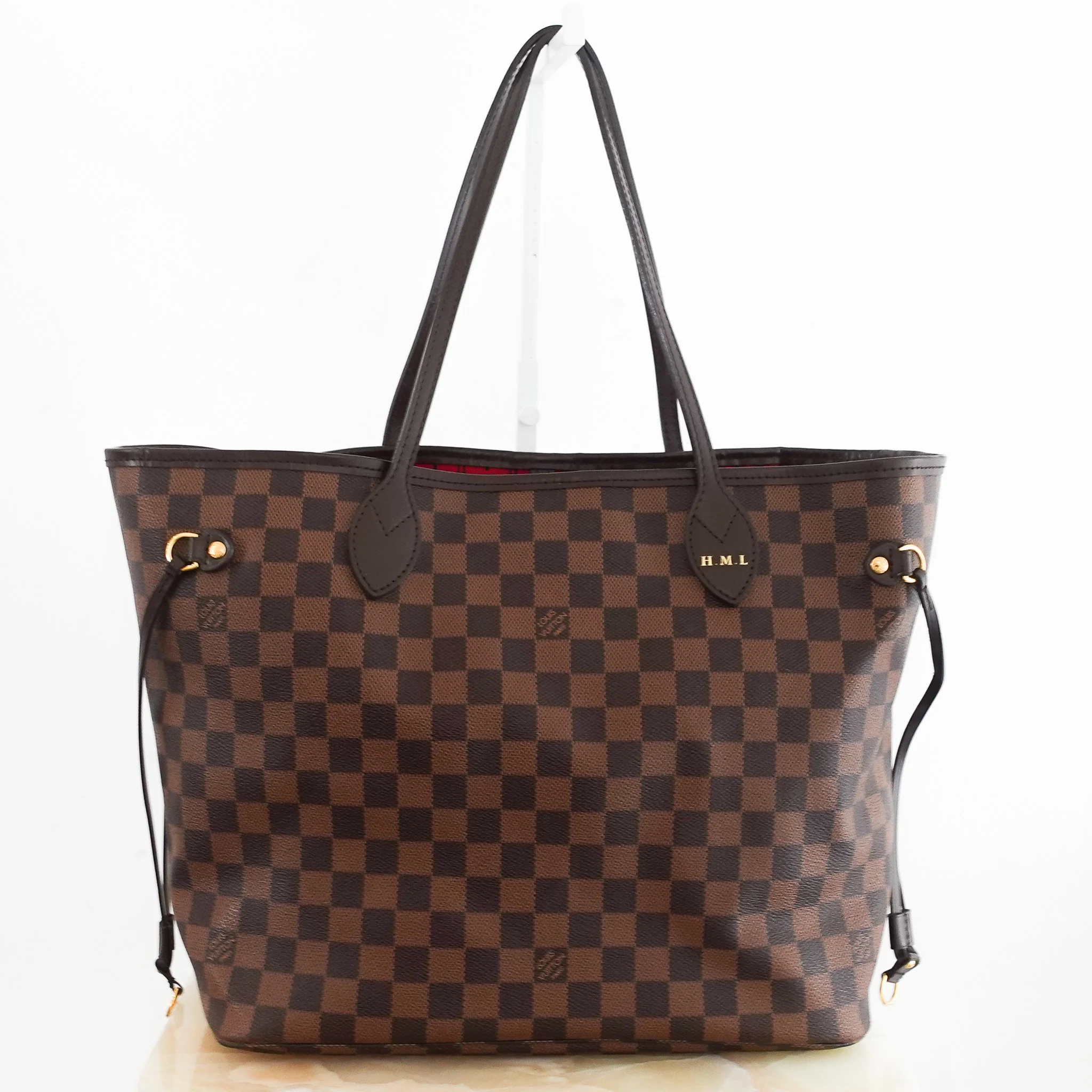 Louis Vuitton Neverfull GM Damier Ebene Canvas Tote Bag RRP £1400 | Authentic Preloved - Image 2