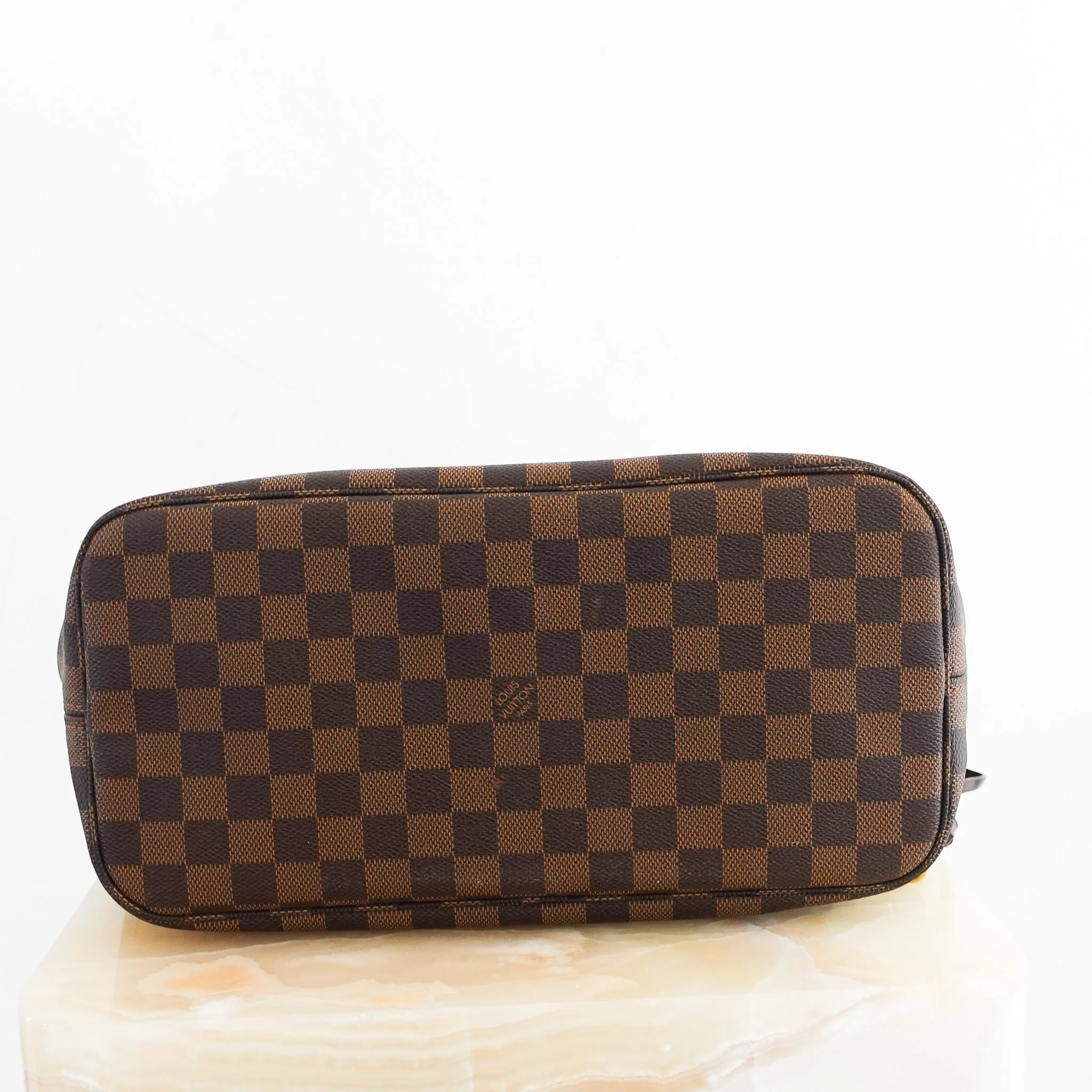 Louis Vuitton Neverfull GM Damier Ebene Canvas Tote Bag RRP £1400 | Authentic Preloved - Image 6