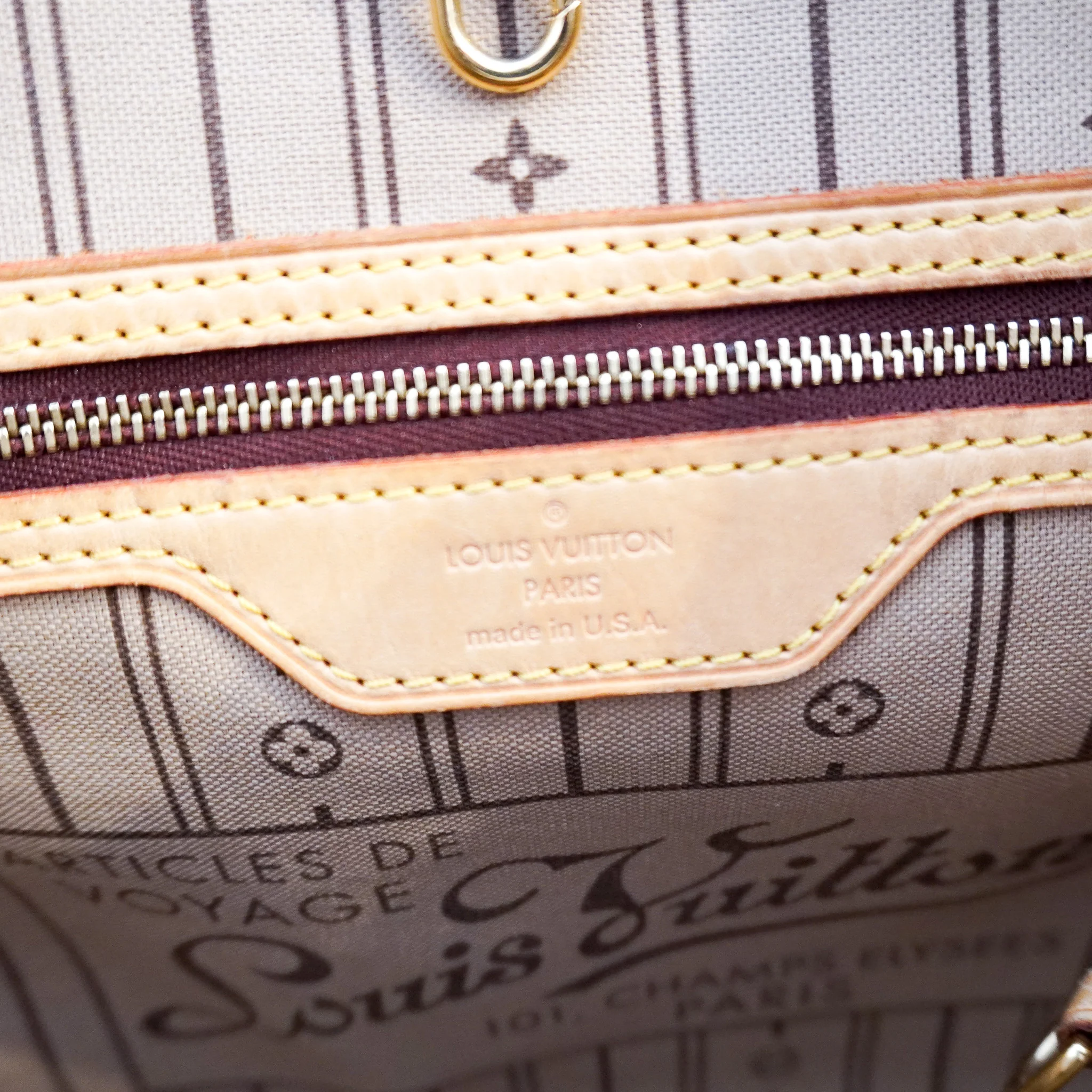 Louis Vuitton Neverfull MM Canvas Tote Bag RRP £1470 | Authentic Preloved - Image 6