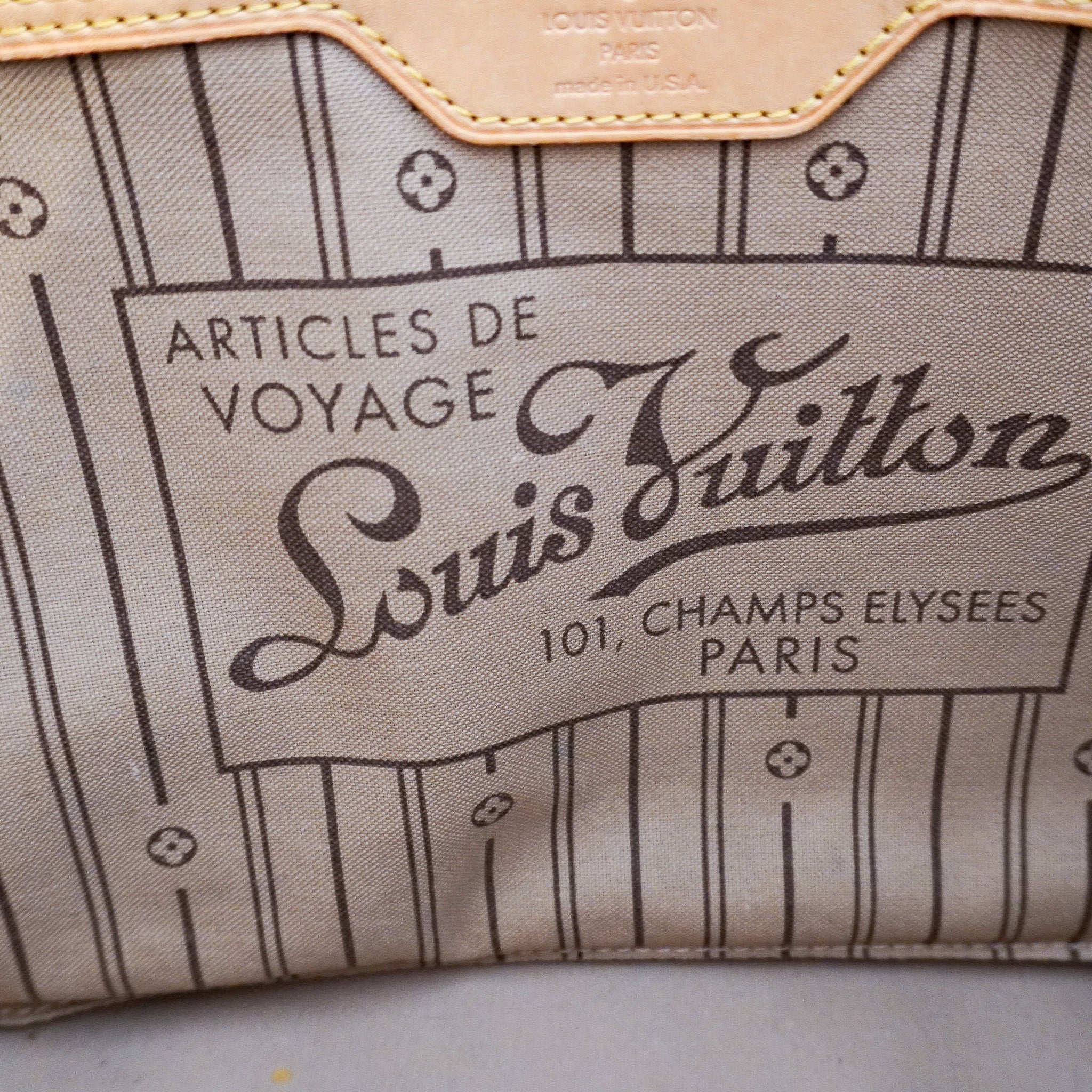 Louis Vuitton Neverfull MM Canvas Tote Bag RRP £1470 | Authentic Preloved - Image 8