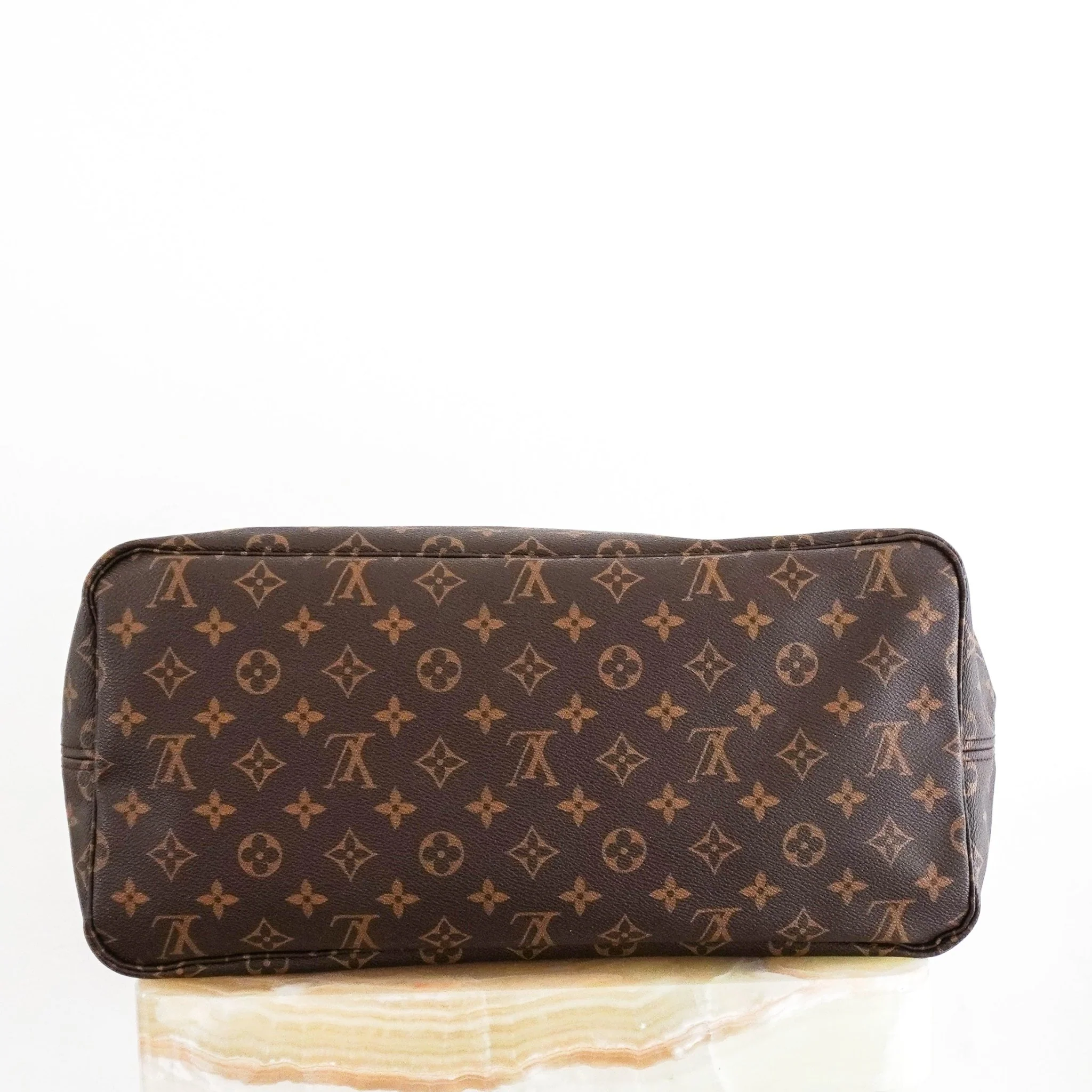 Louis Vuitton Neverfull Monogram GM Tote Bag in Brown RRP £1470 | Authentic Preloved - Image 4