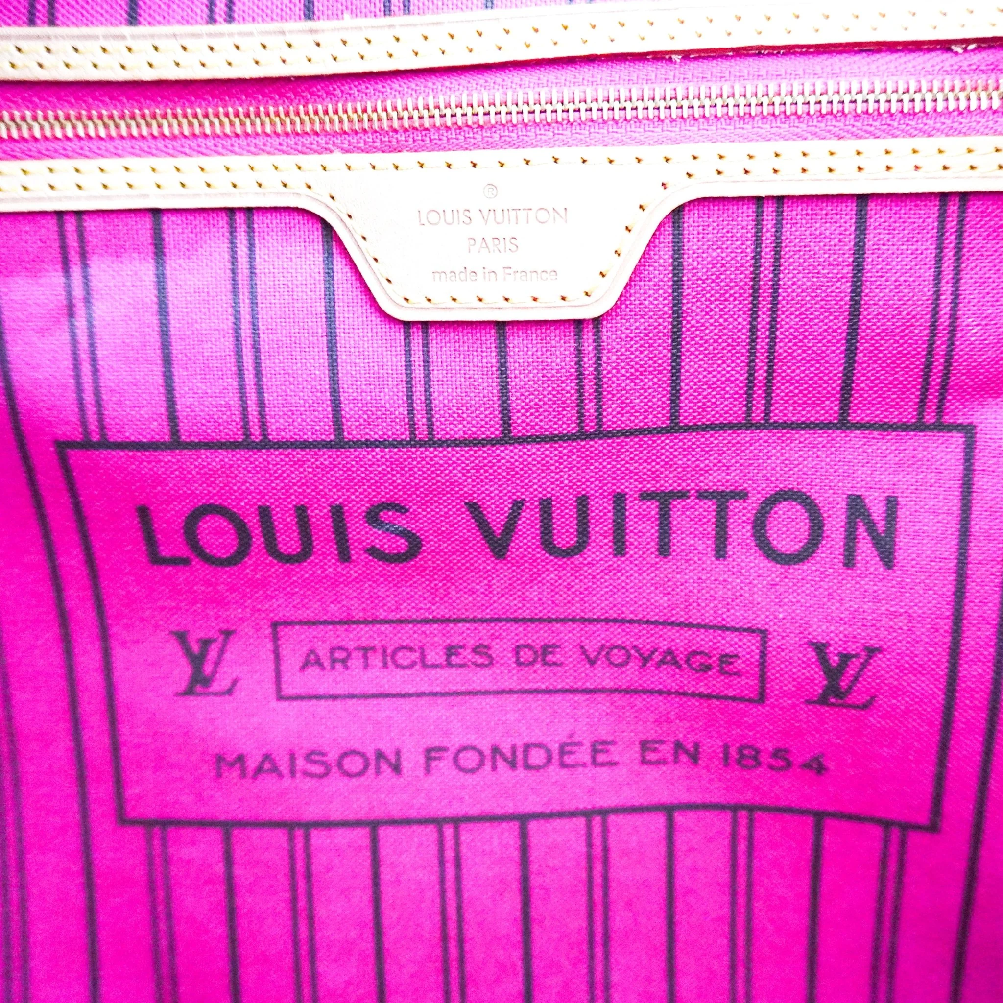 Louis Vuitton Neverfull Monogram GM Tote Bag in Brown RRP £1470 | Authentic Preloved - Image 8