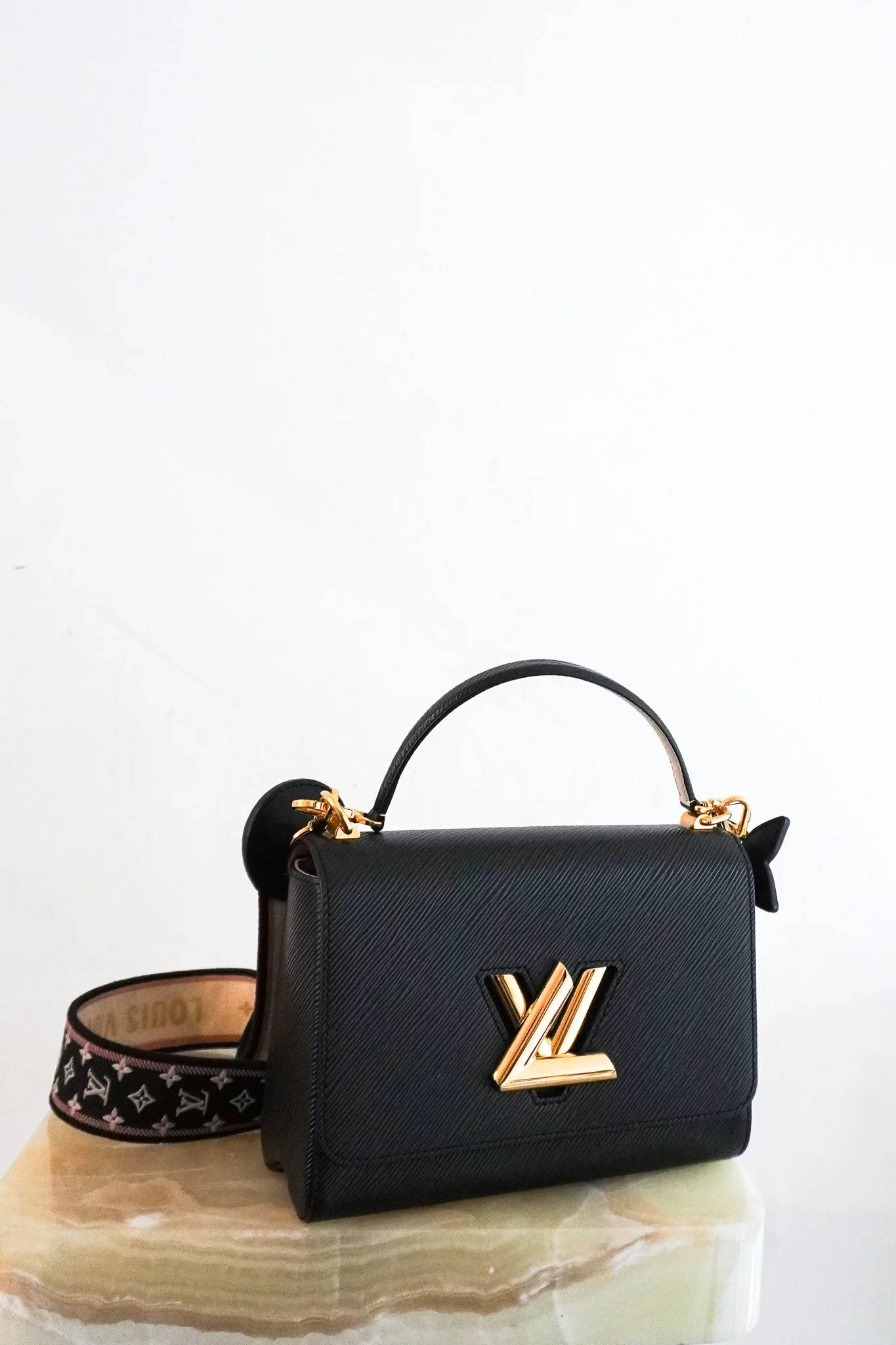 Louis Vuitton Twist MM Bag in Black RRP £3450 | Authentic Preloved