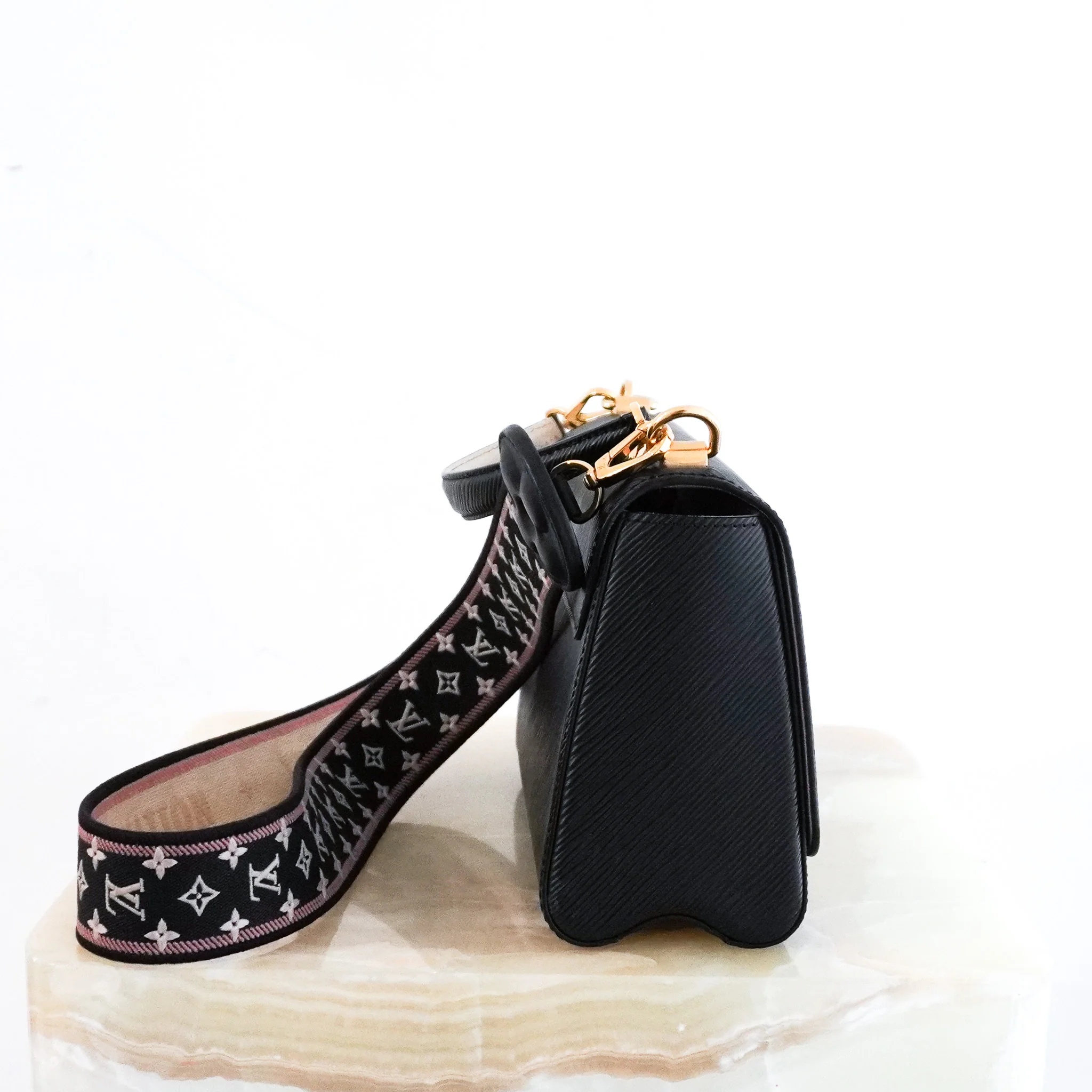 Louis Vuitton Twist MM Bag in Black RRP £3450 | Authentic Preloved - Image 2