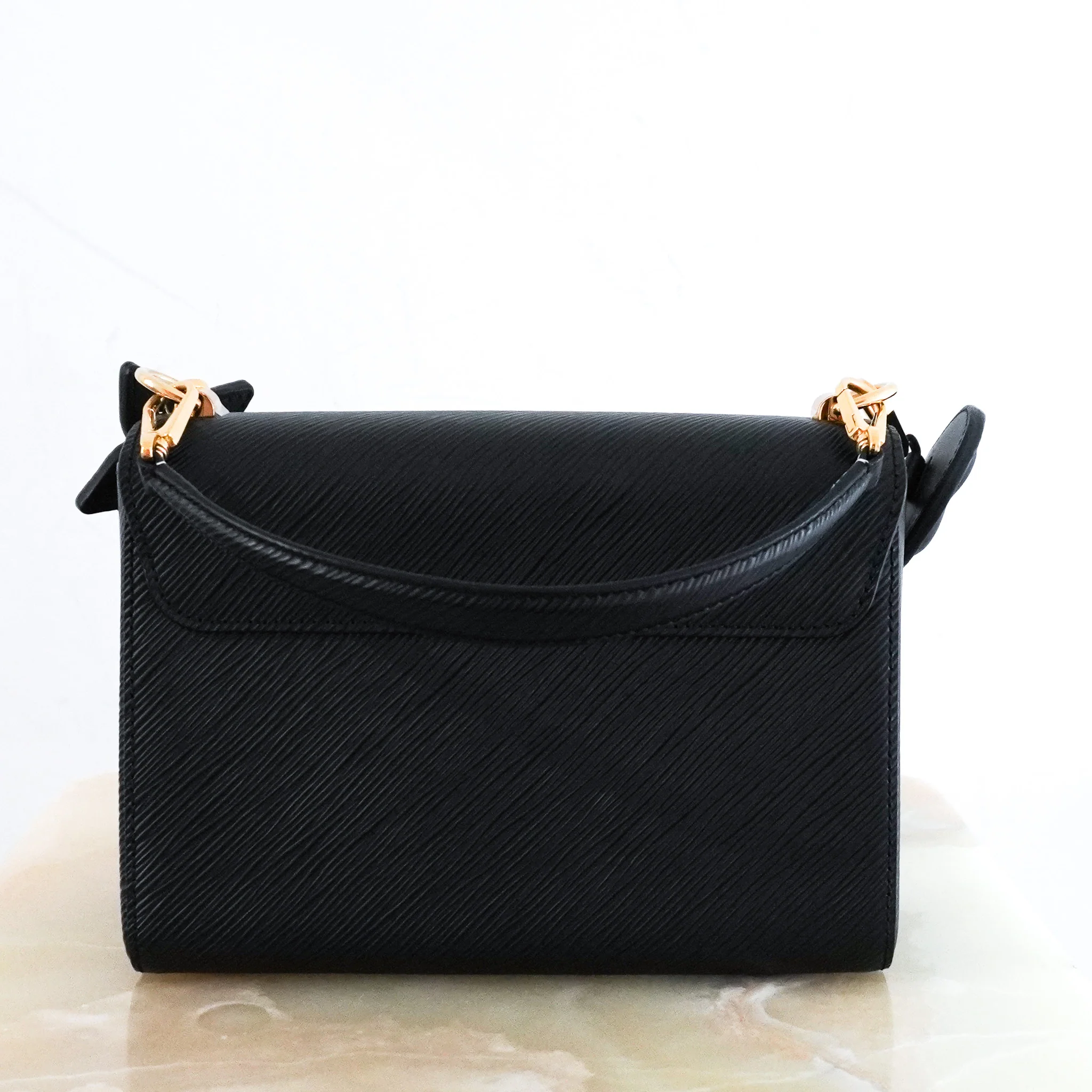 Louis Vuitton Twist MM Bag in Black RRP £3450 | Authentic Preloved - Image 3