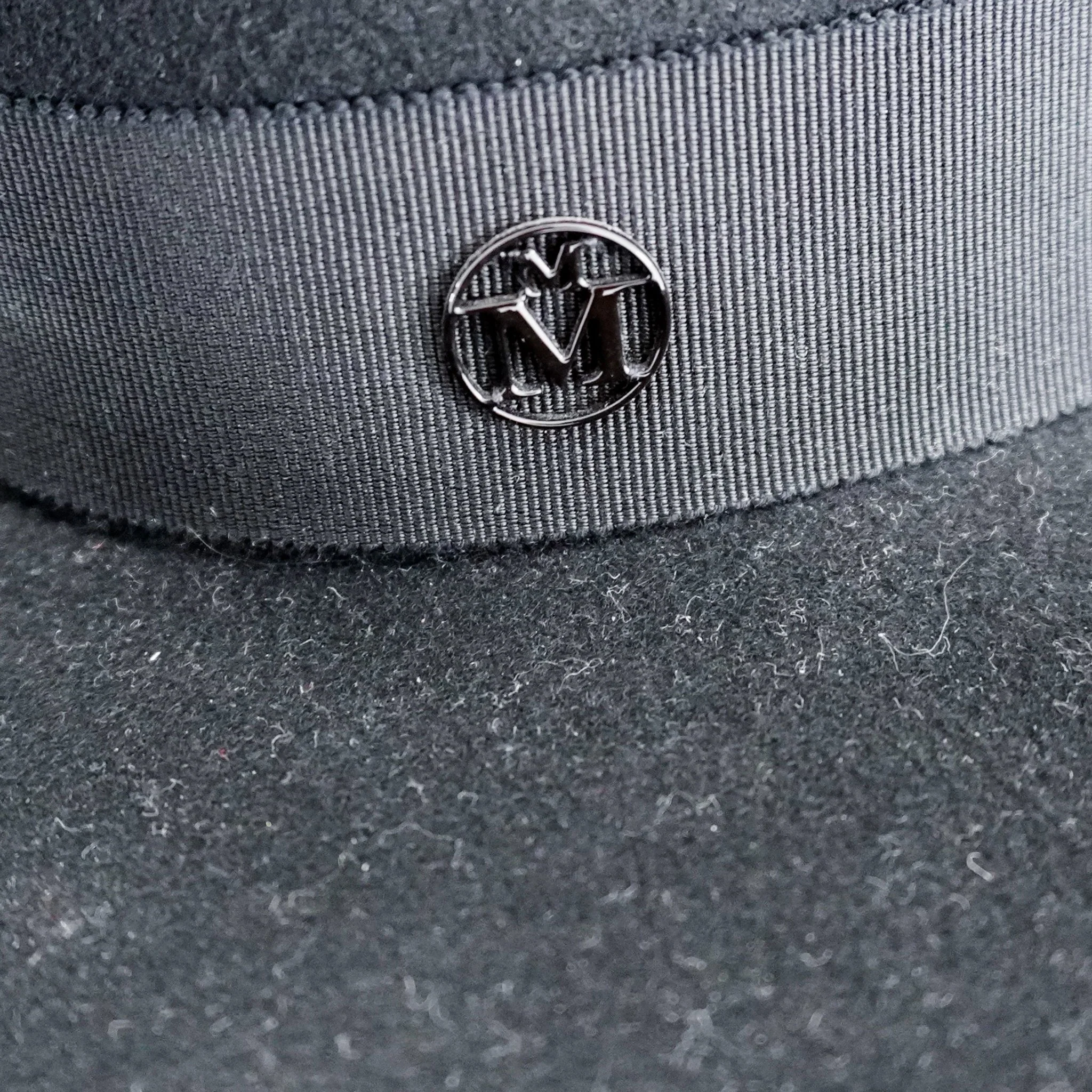 Maison Michel Black Henrietta Hat RRP £585 | Authentic Preloved FINAL SALE - Image 5