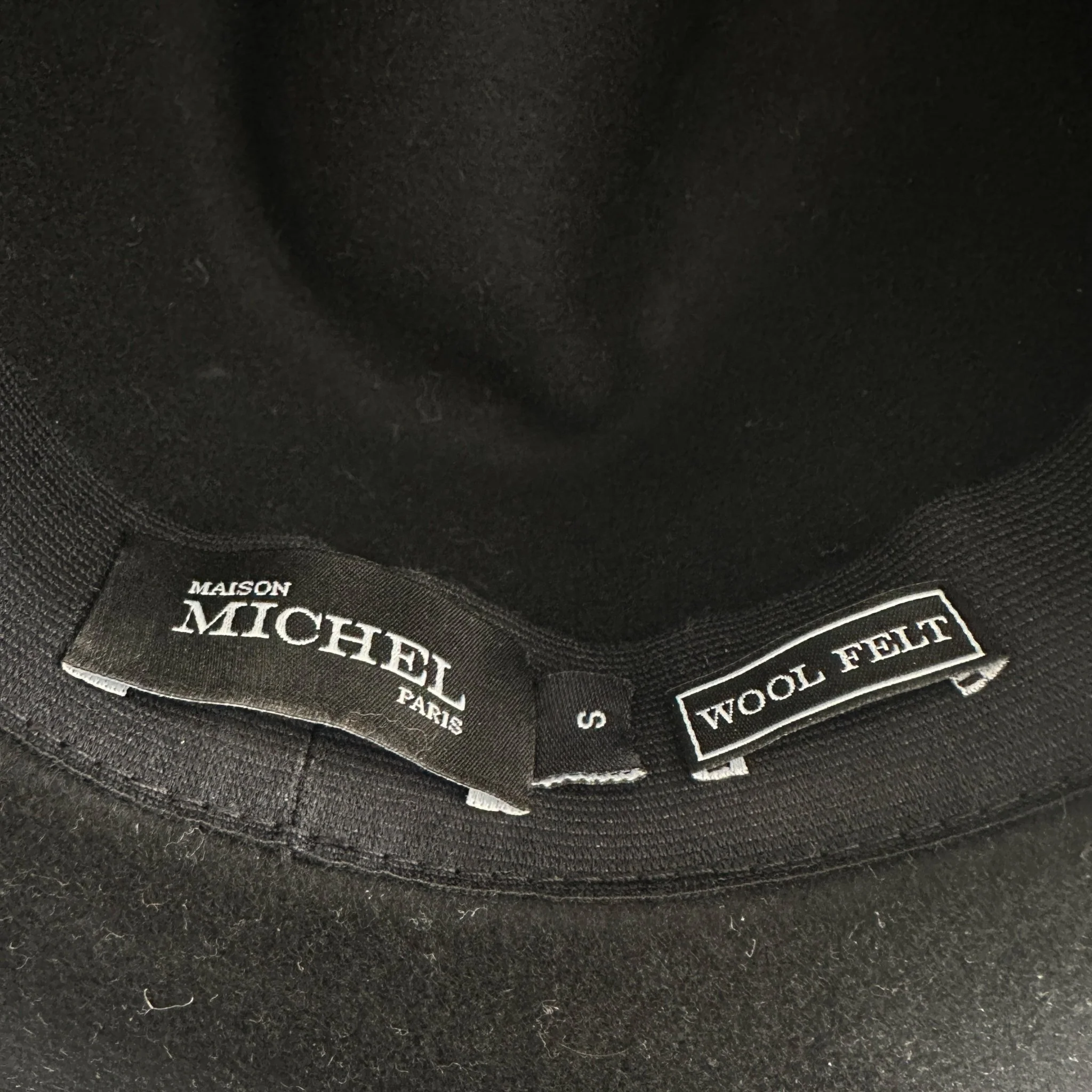 Maison Michel Black Henrietta Hat RRP £585 | Authentic Preloved FINAL SALE - Image 6