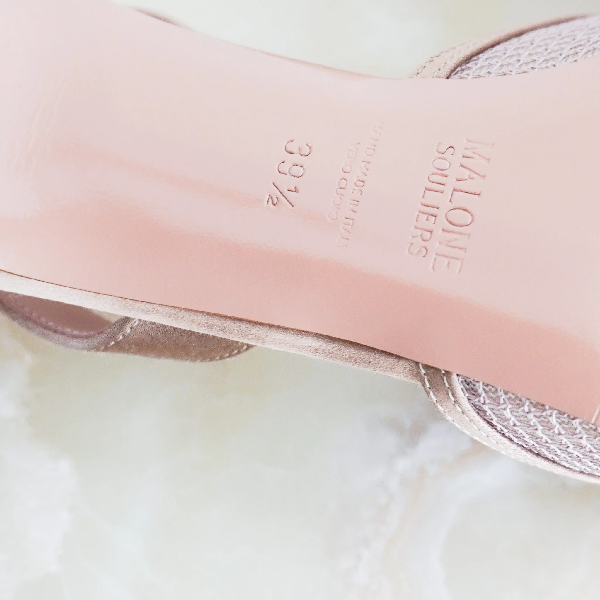 Malone Soulier Satin Slingbacks RRP £550 | Authentic Preloved - Image 7