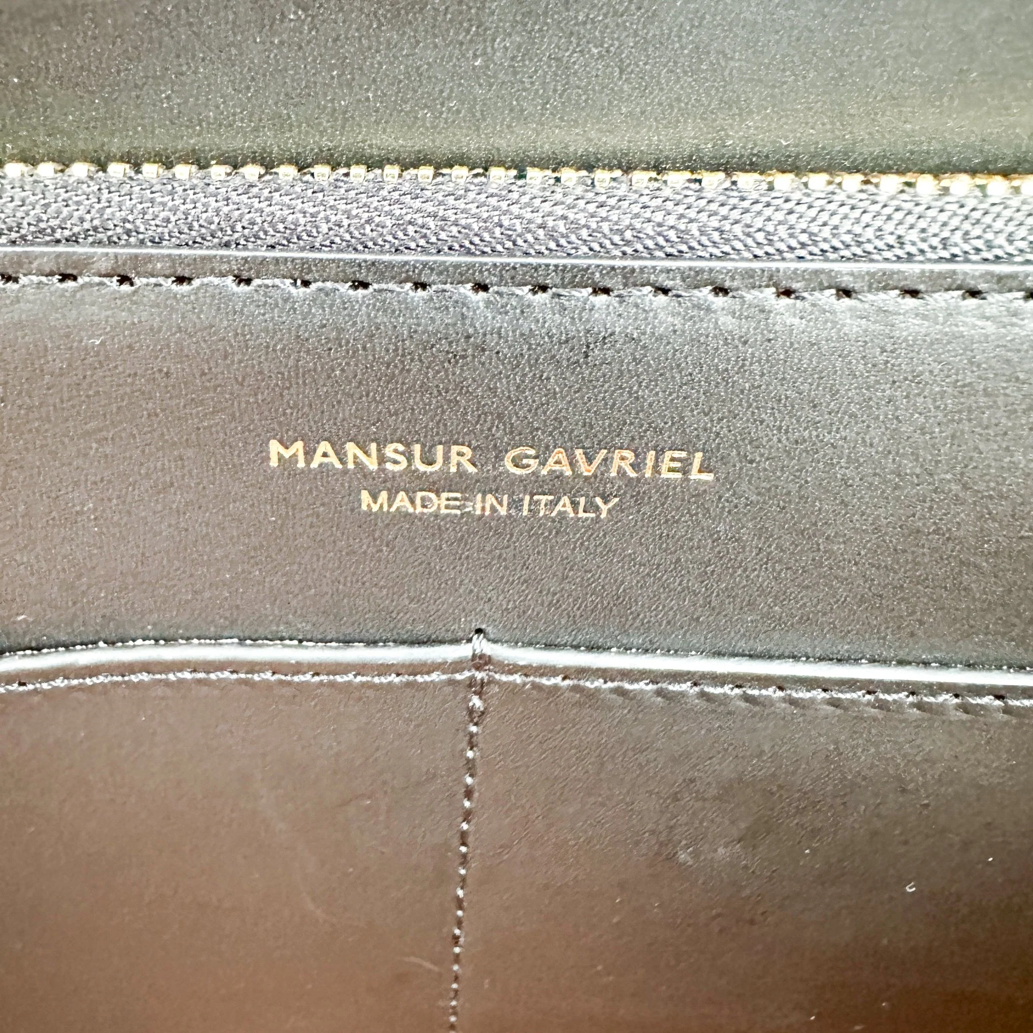 Mansur Gavriel Black & Red Multitude Leather Tote Bag RRP £500 | Authentic Preloved - Image 9