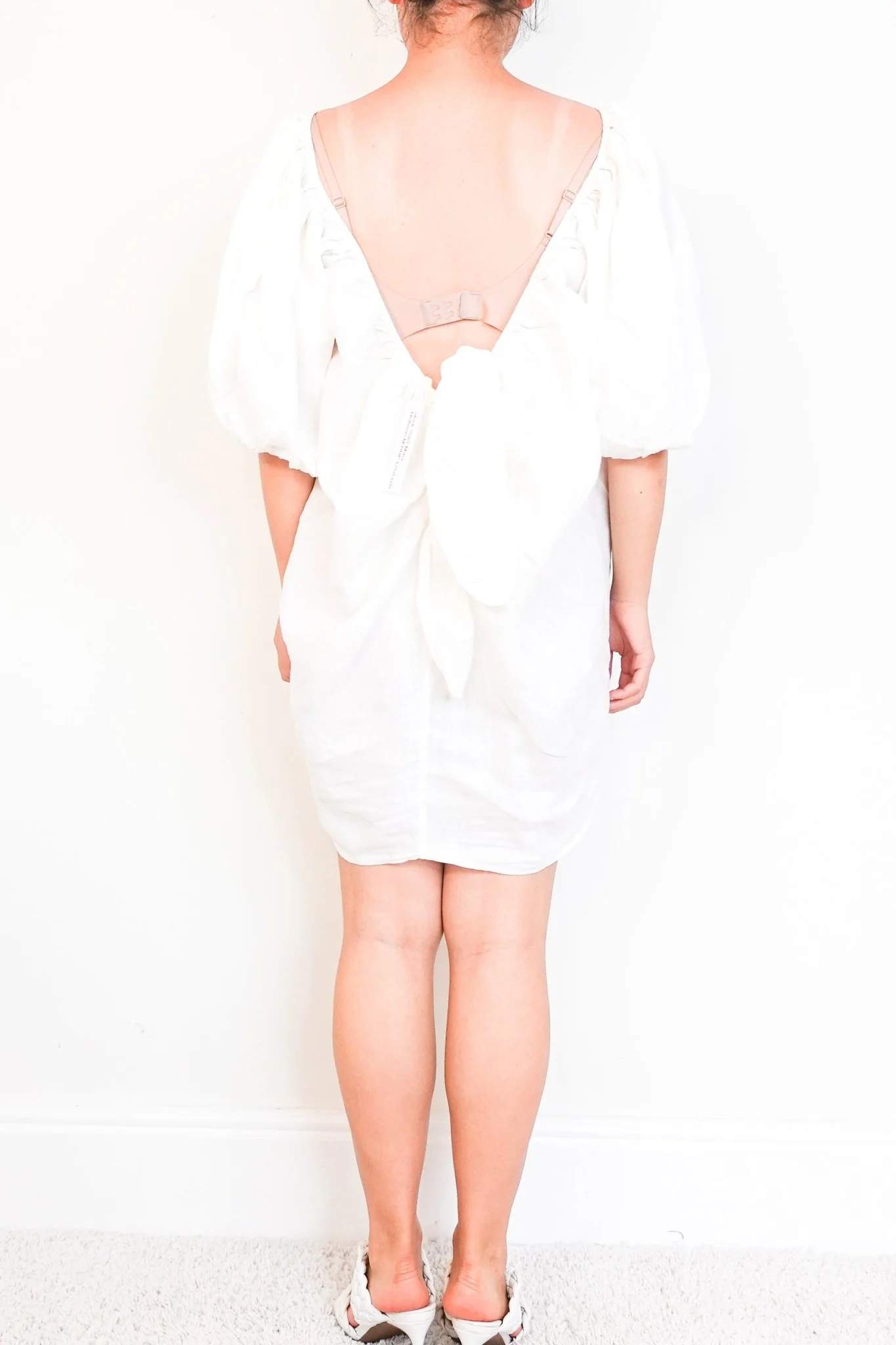Mara Hoffman white open back dress RRP £250 | Authentic Preloved- OUTLET NO RETURNS - Image 3