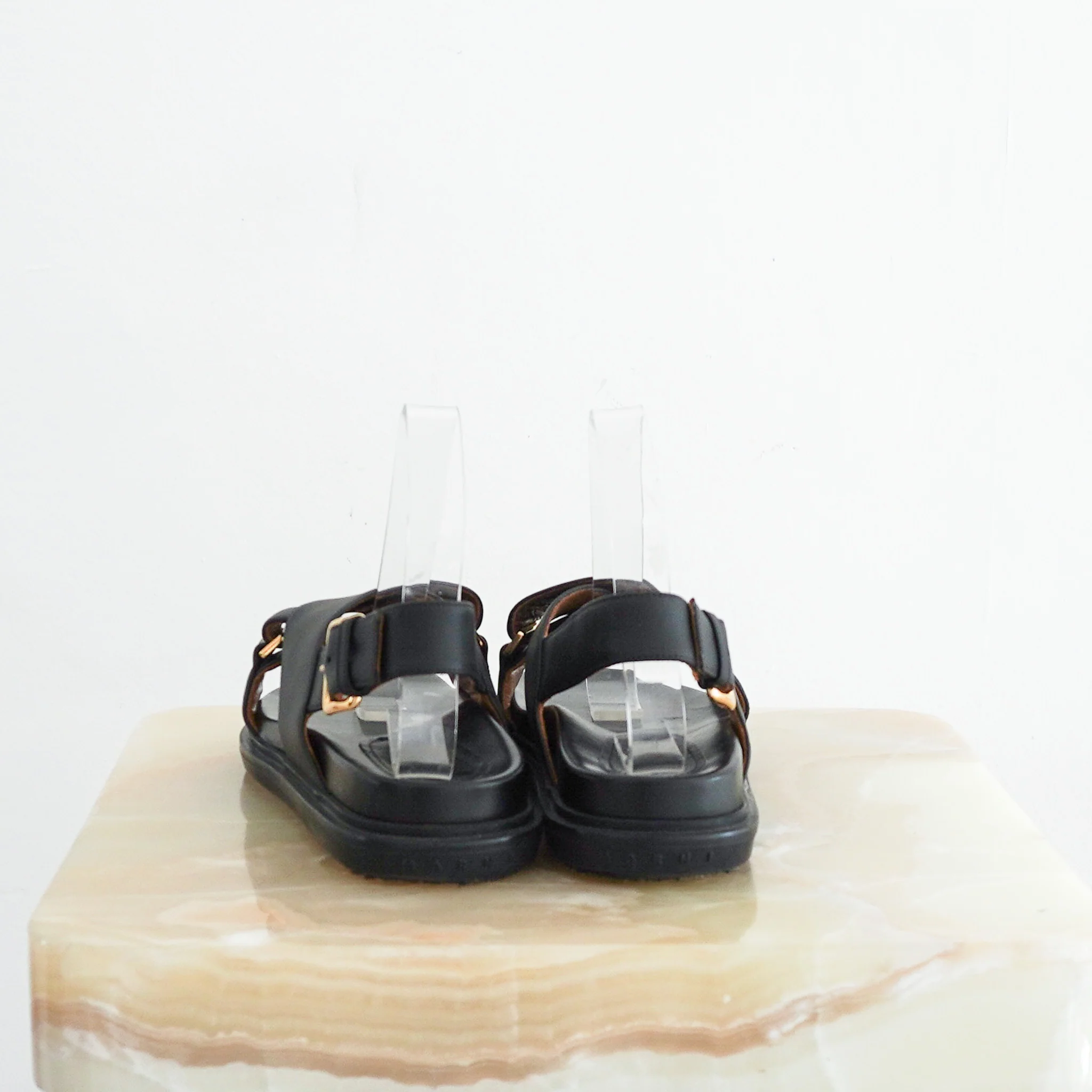 Marni Fussbett Flats in Black RRP £590 | Authentic Preloved - Image 4