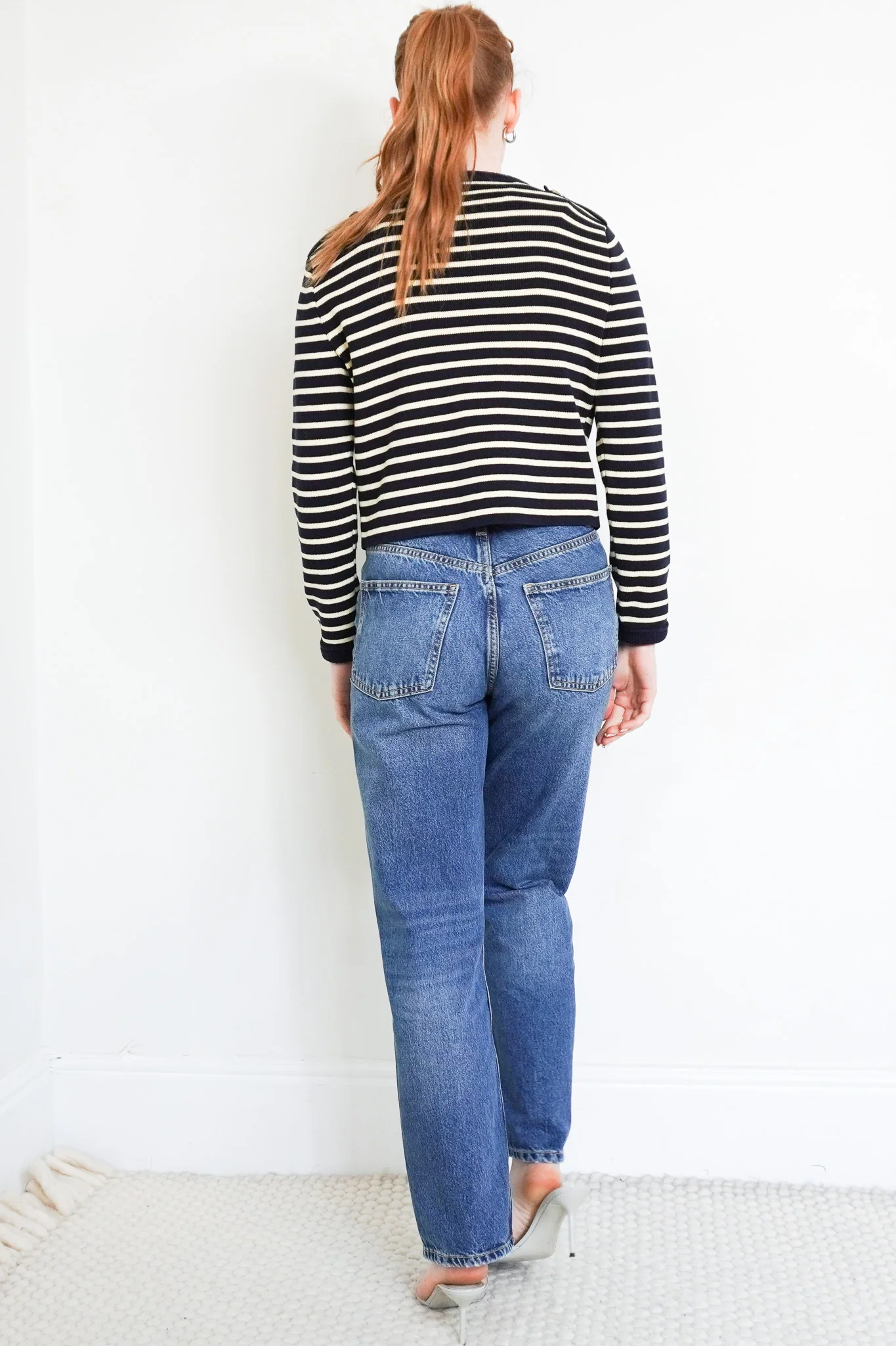 NEW Massimo Dutti Striped Nautical Cardigan RRP £90 | Authentic Preloved - Image 3