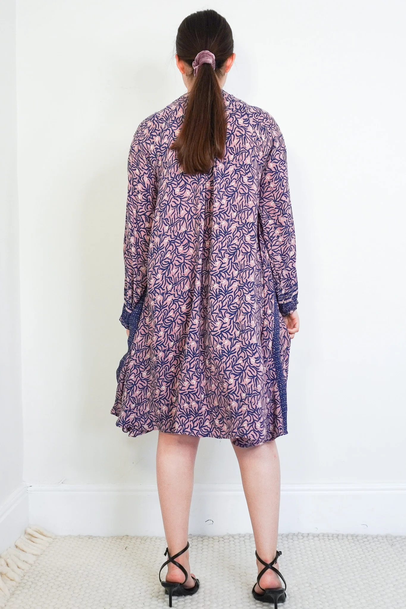 Natalie Martin Printed Silk Midi Dress RRP £450 | Authentic Preloved - Image 3