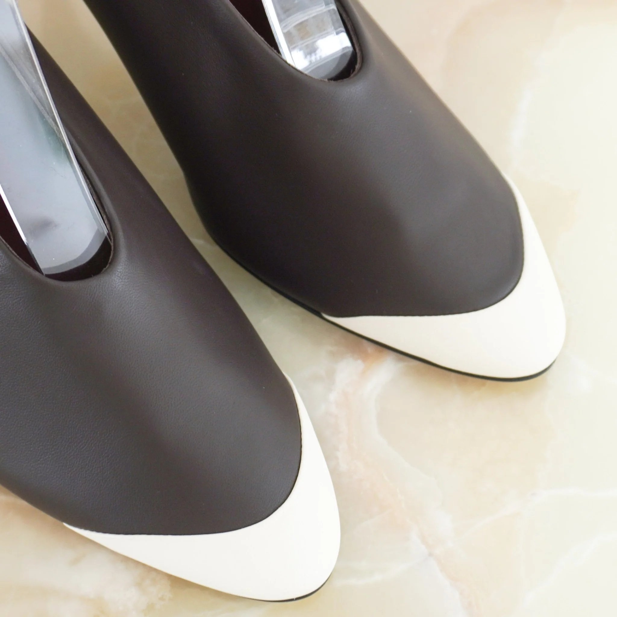 NEW CURRENT SEASON Chanel Lambskin Leather Pumps | Authentic Preloved - Image 4