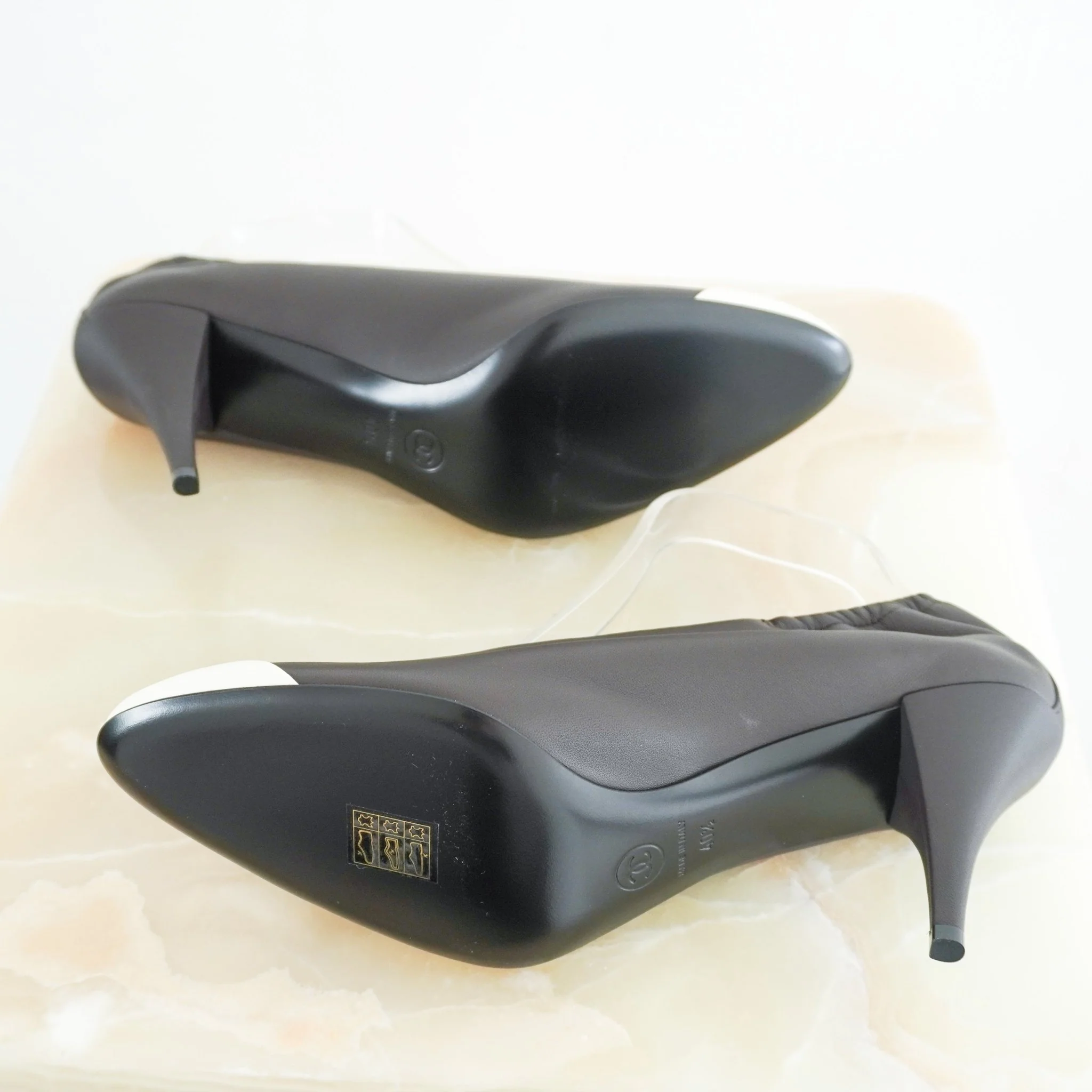 NEW CURRENT SEASON Chanel Lambskin Leather Pumps | Authentic Preloved - Image 5