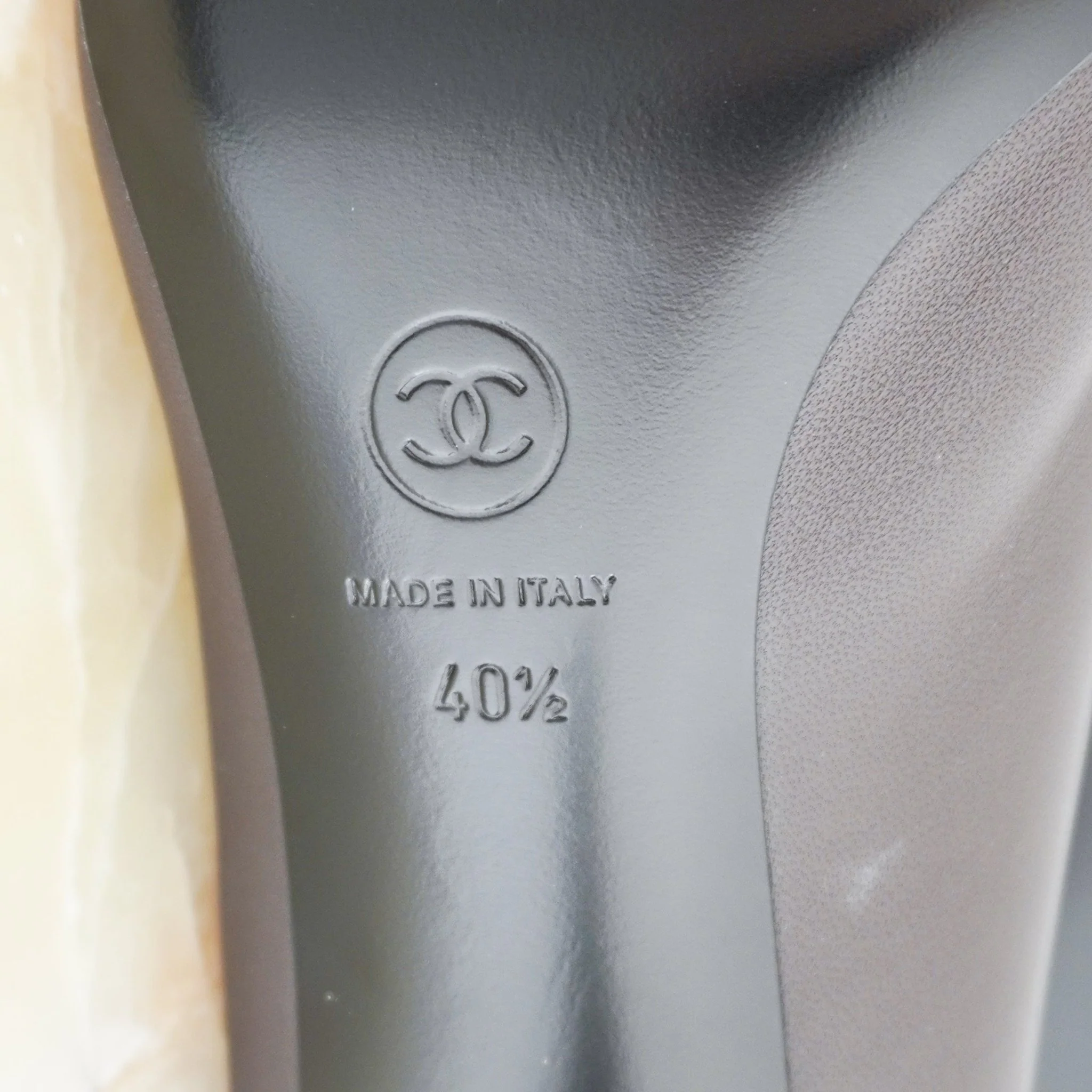 NEW CURRENT SEASON Chanel Lambskin Leather Pumps | Authentic Preloved - Image 6