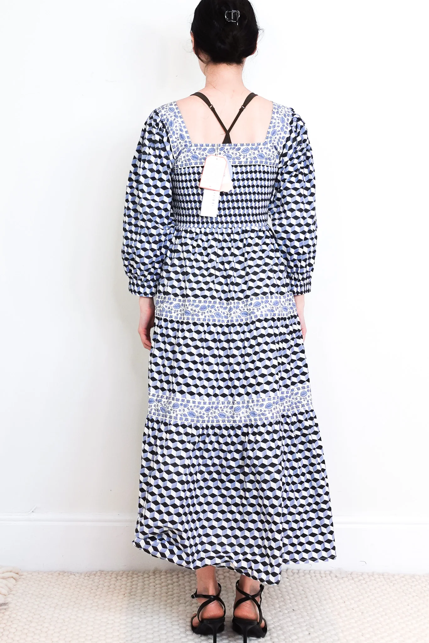 NEW Daydress Mathilde in Tumbling Books Maxi Dress RRP £245 | Authentic Preloved - Image 3