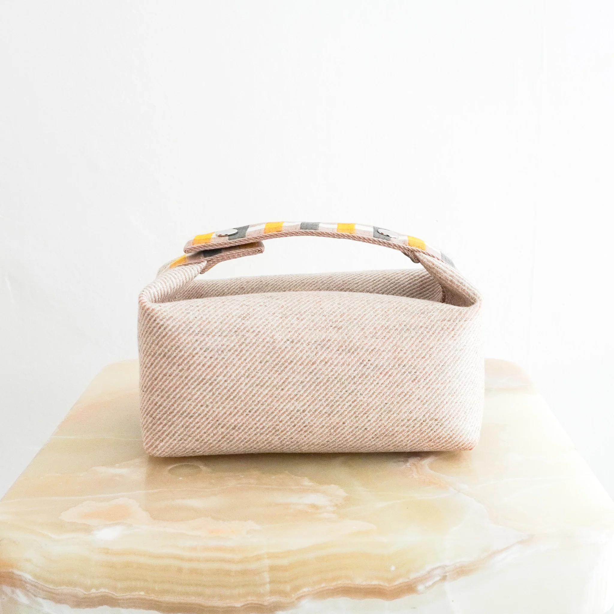 NEW Hermes Small Bride-a-Brac Bag in Beige RRP £670 | Authentic Preloved - Image 3