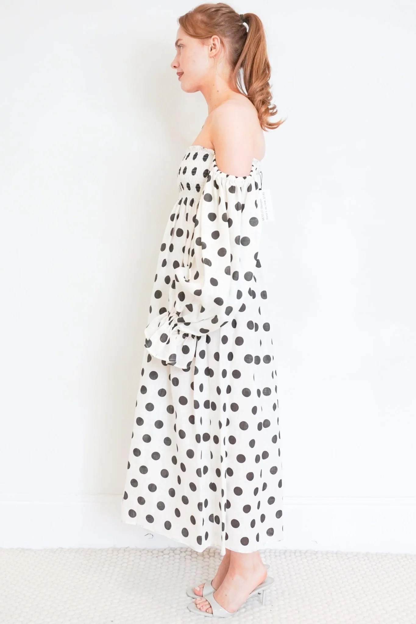 NEW Sleeper Linen Polka Dot dress RRP £425 | Authentic Preloved - Image 2