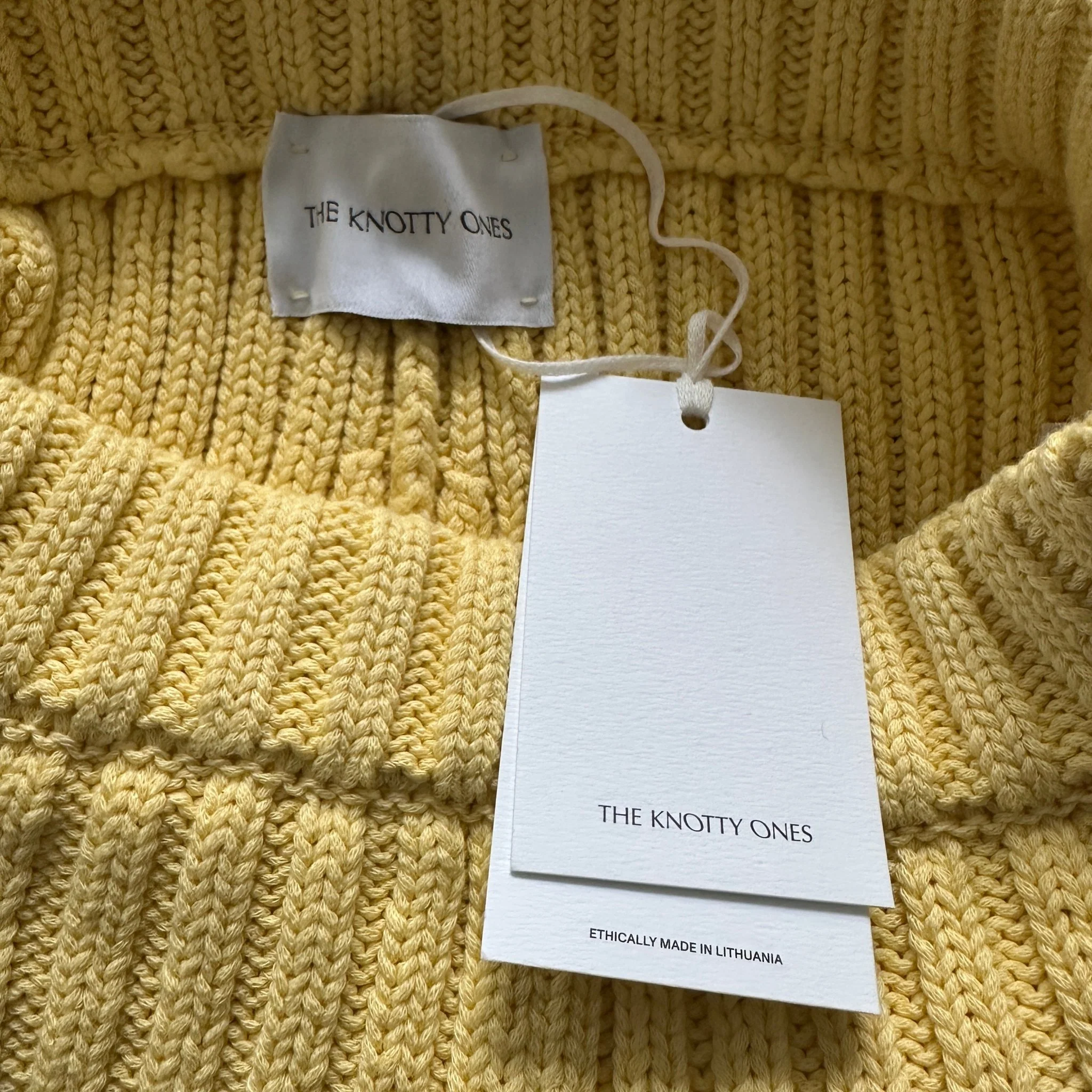 NEW The Knotty Ones Yellow Shorts RRP £253 | Authentic Preloved - Image 4