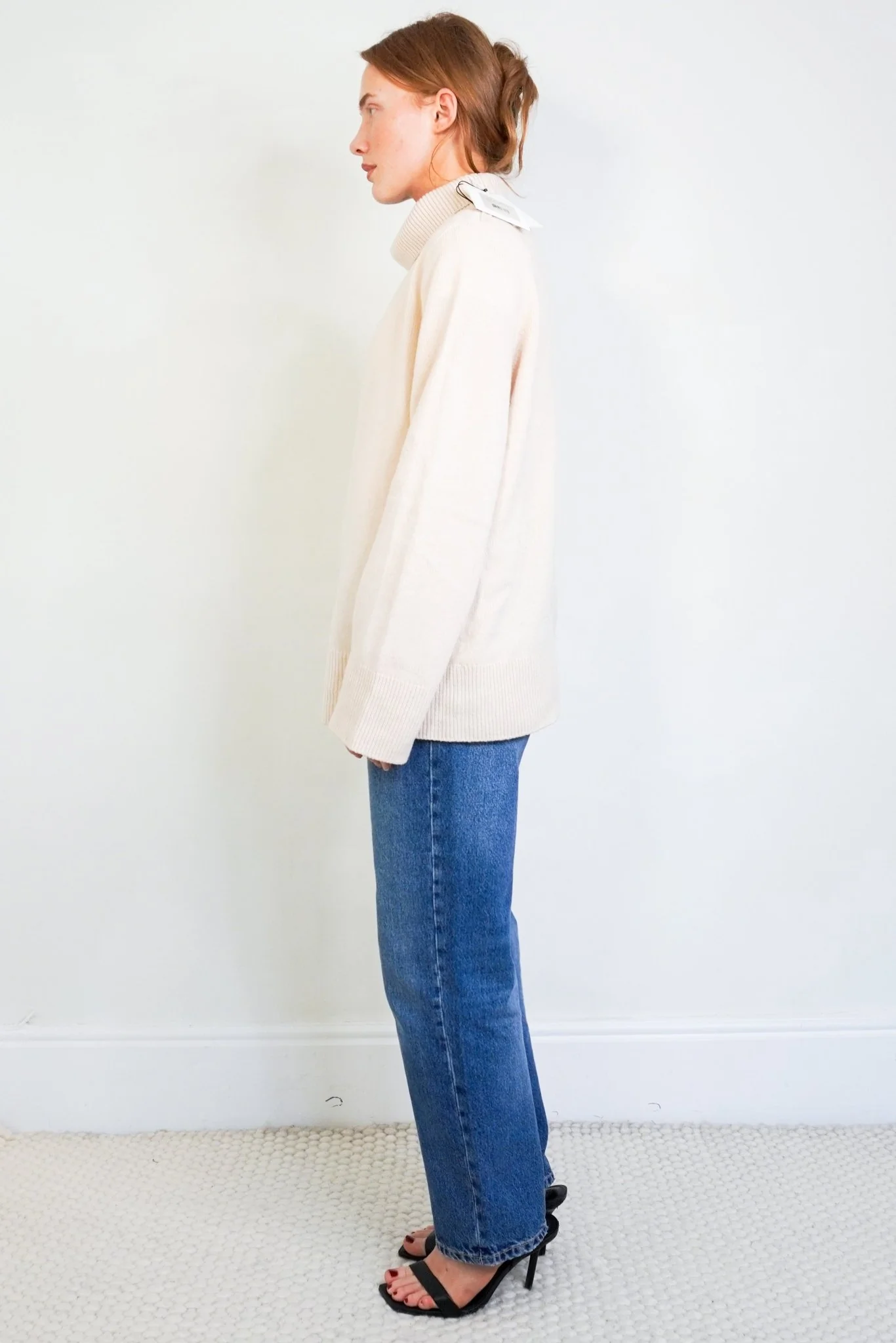 New The Row Cream Cable Knit Turtle Neck Milina Top RRP £880| Authentic Preloved - Image 2
