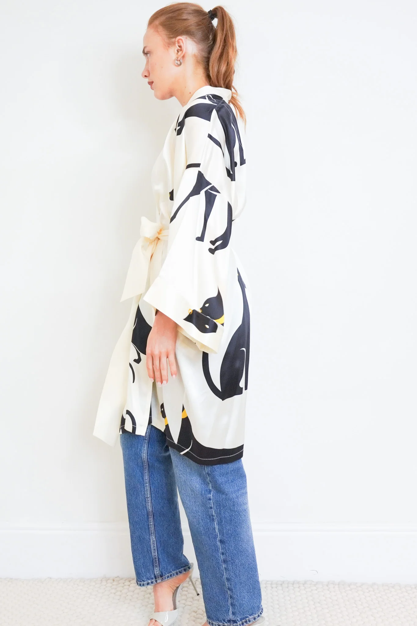 Olivia Van Halle Silk Robe RRP £590 | Authentic Preloved - Image 2