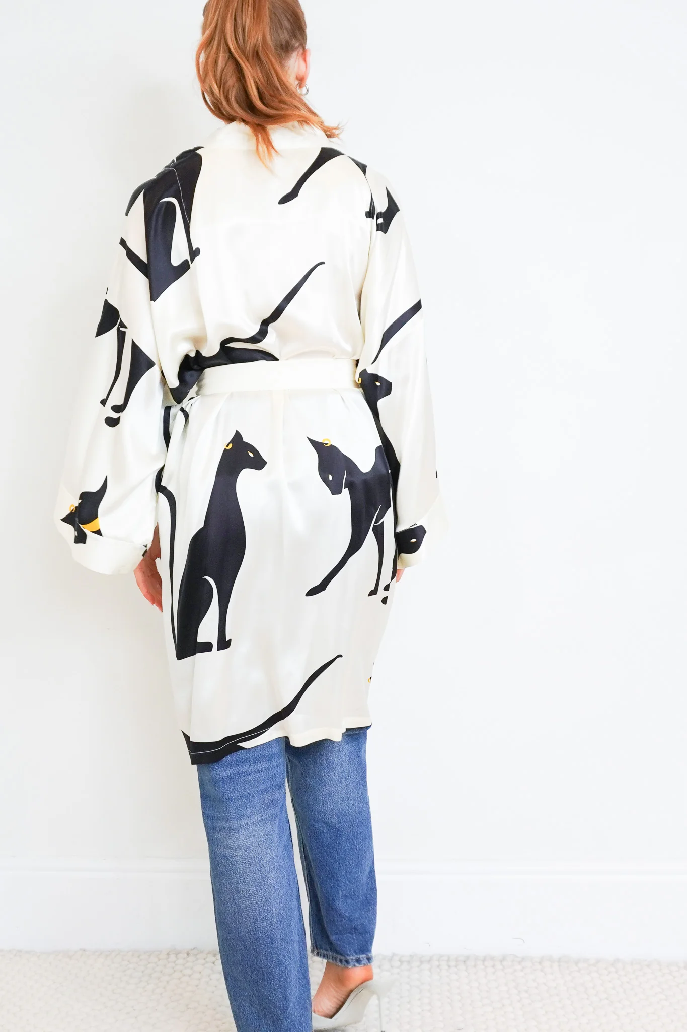 Olivia Van Halle Silk Robe RRP £590 | Authentic Preloved - Image 3