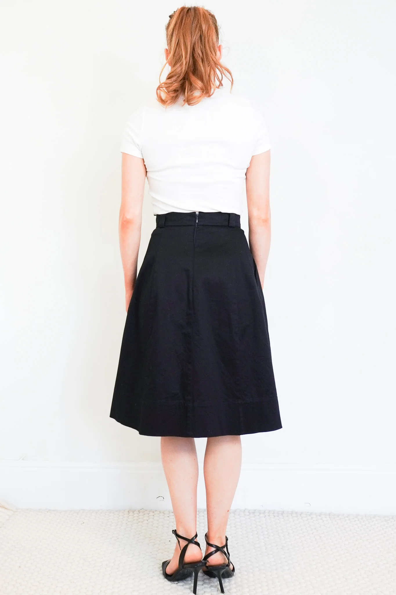 Prada Black Cargo Skirt RRP £1240 | Authentic Preloved - Image 3