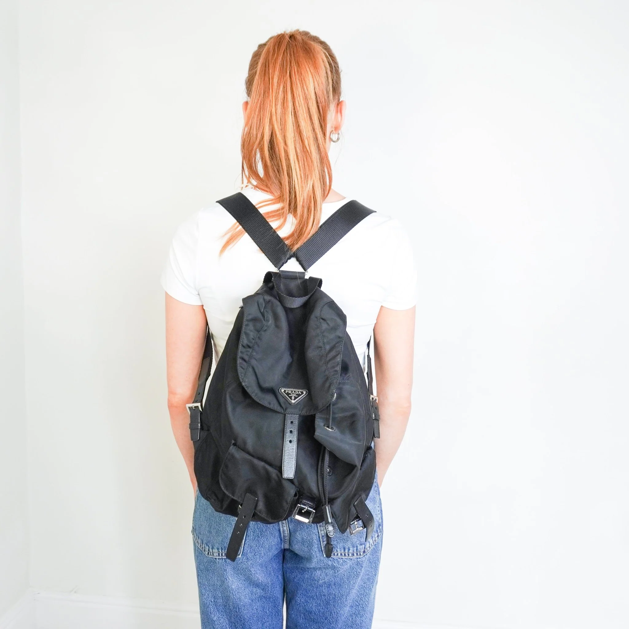 Prada Black Re Nylon Backpack (RRP £1980) | Authentic Preloved - Image 15
