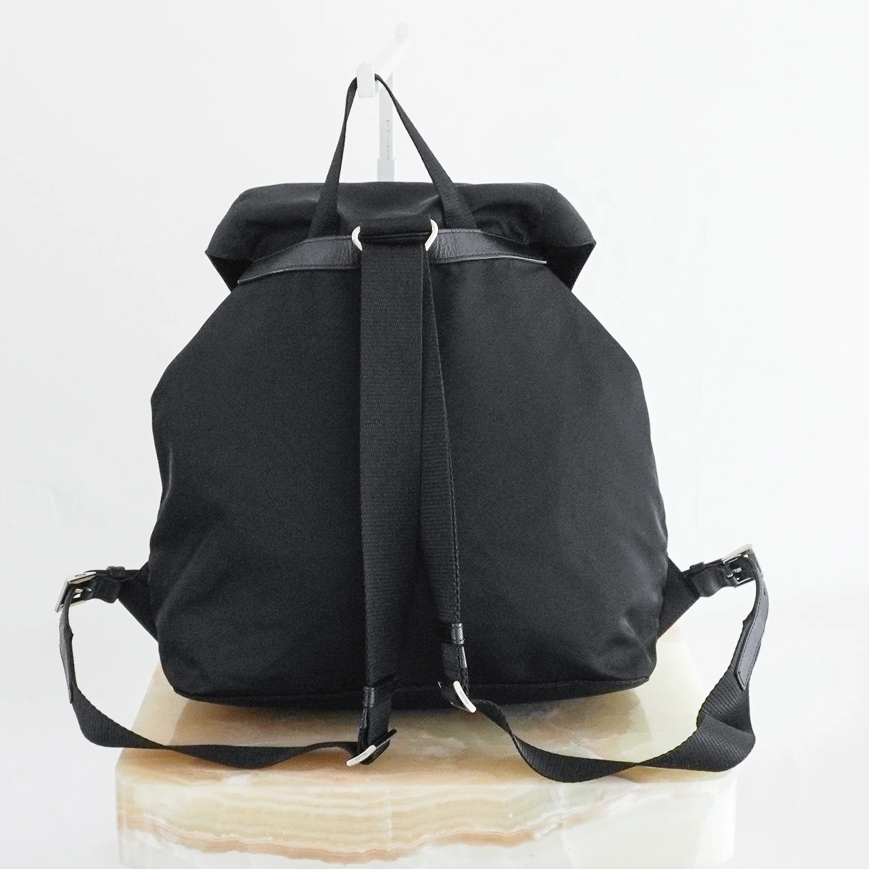 Prada Black Re Nylon Backpack (RRP £1980) | Authentic Preloved - Image 3